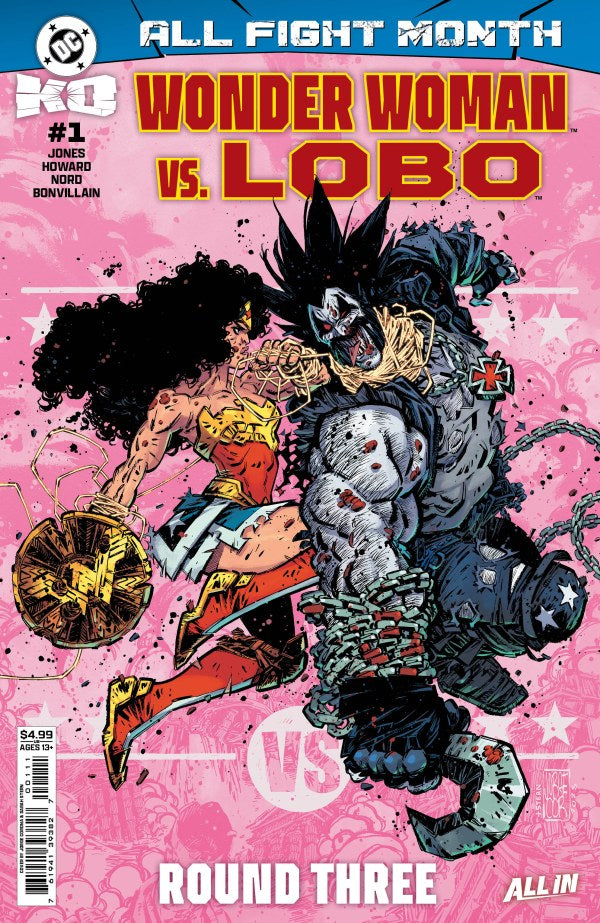 DC KO Wonder Woman Vs Lobo #1 2025 DC Comics