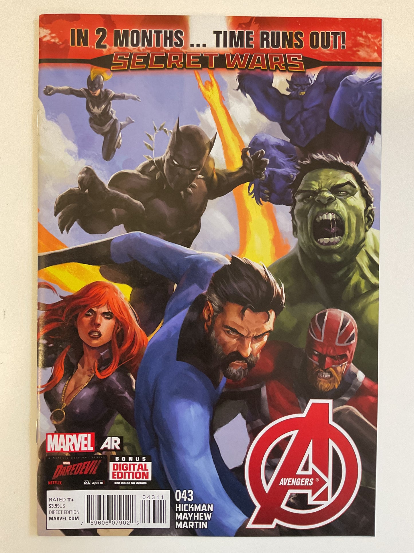 Avengers #43 2015 Marvel Comics