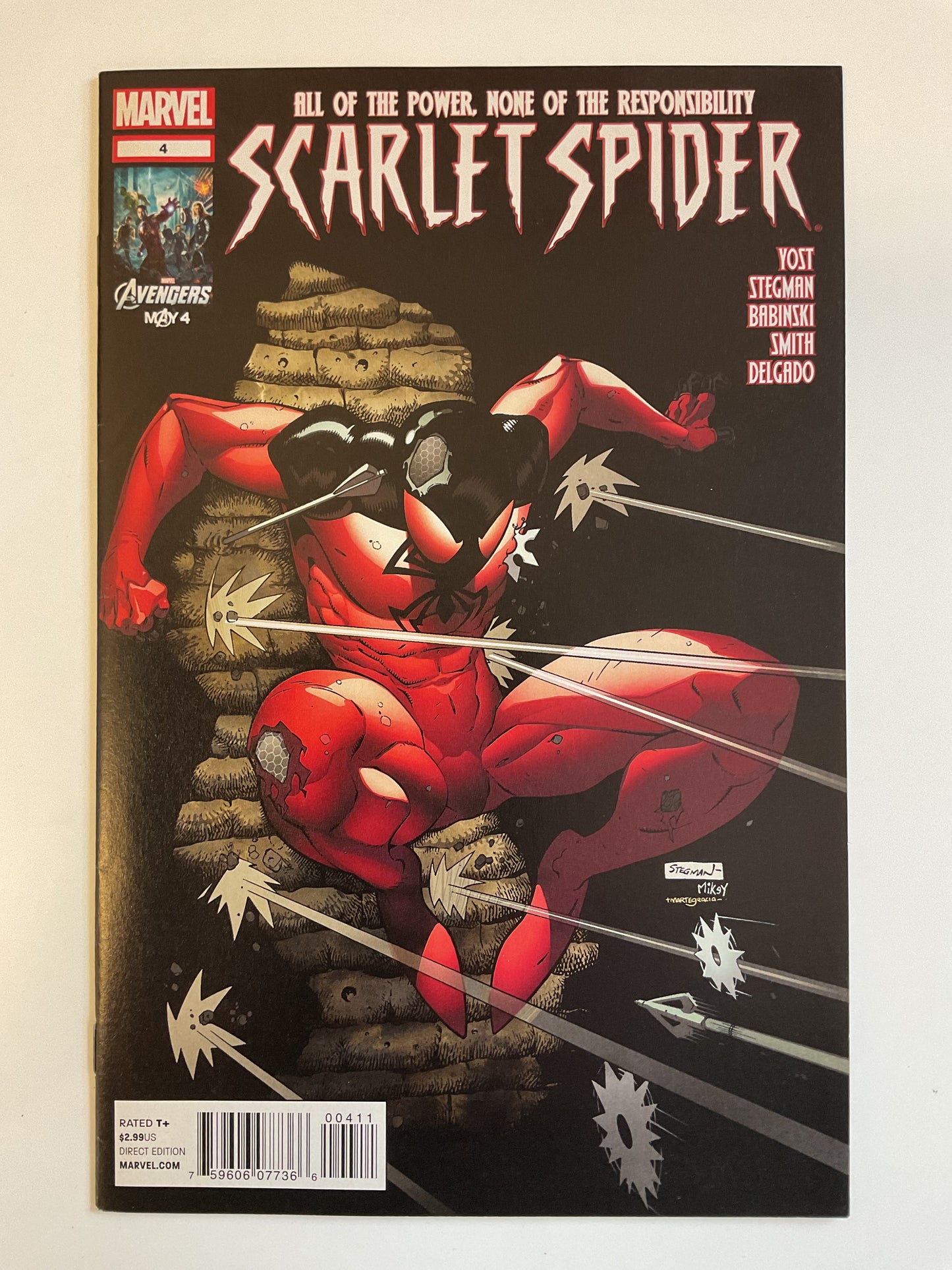 Scarlet Spider #4 2012 Marvel Comics