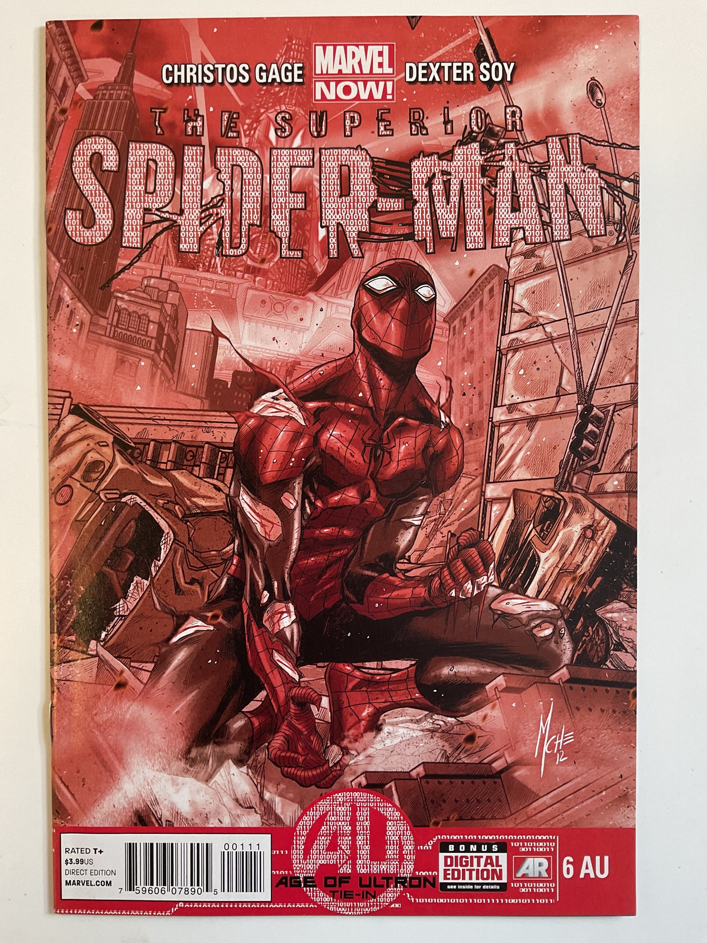 Superior Spider-Man #6AU 2013 Marvel Comics Age Of Ultron