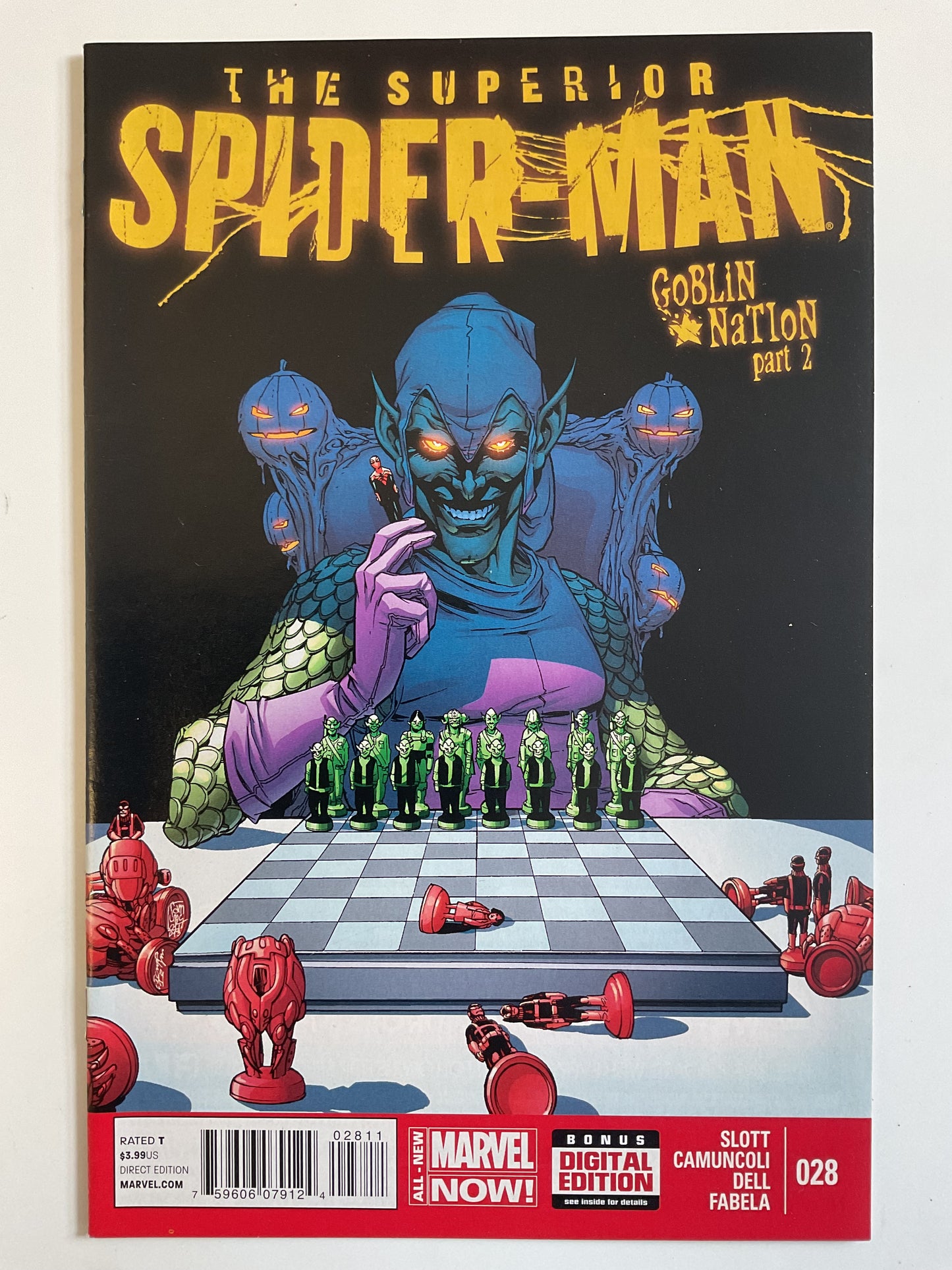 Superior Spider-Man #28 2014 Marvel Comics