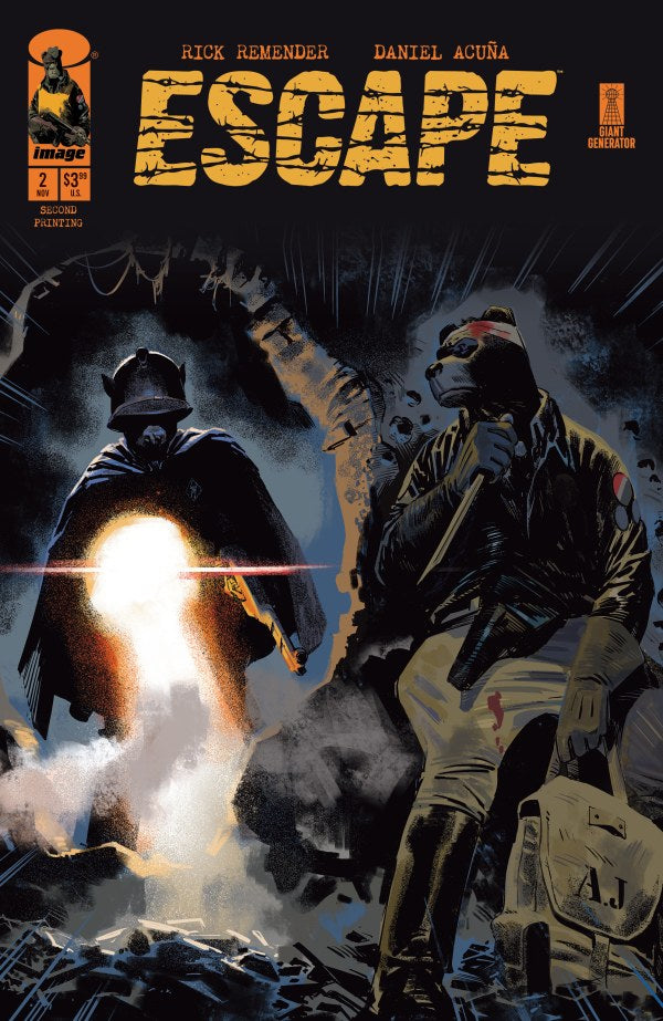 Escape #2 2nd Print 2025 Image Comics