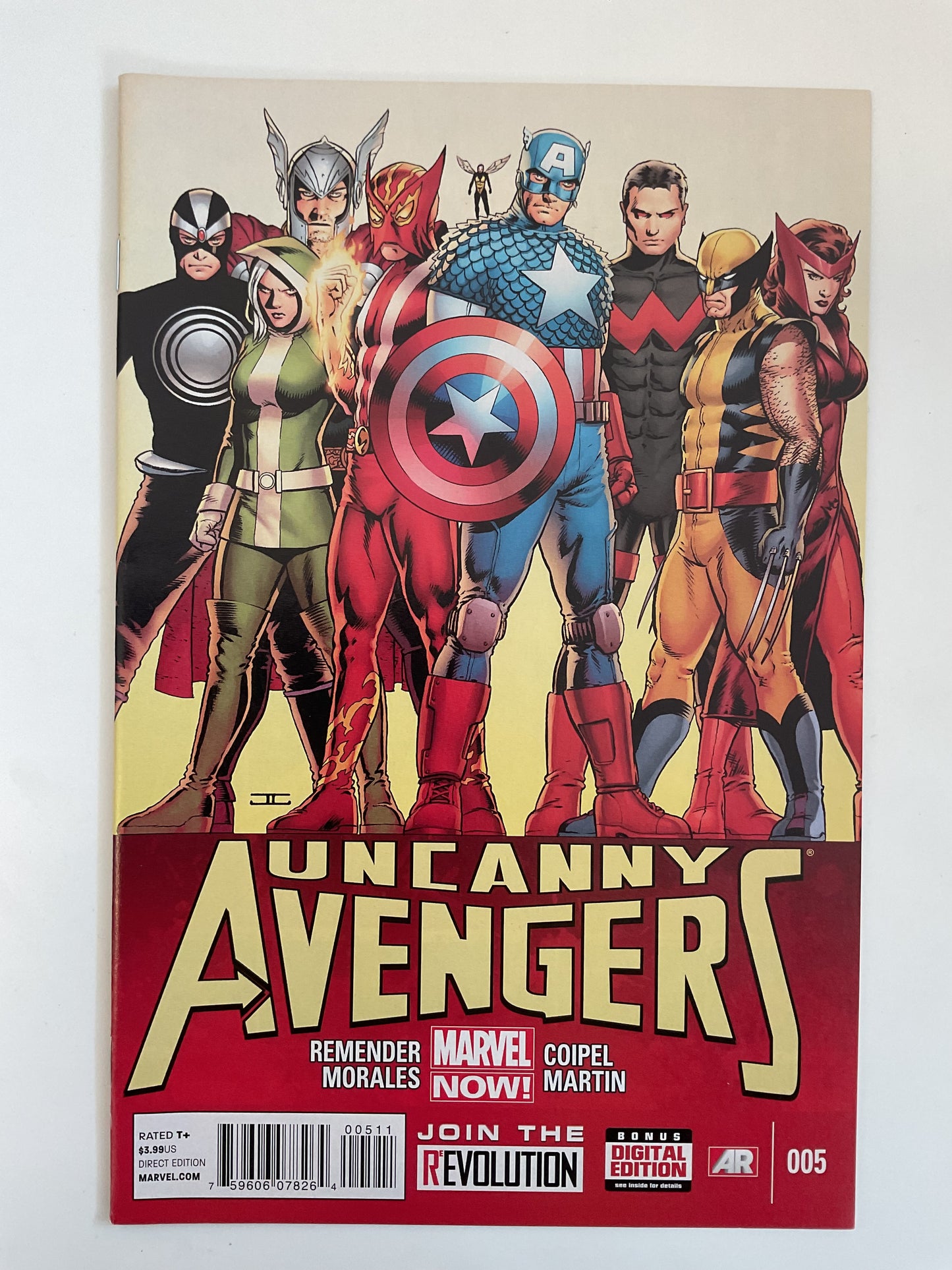 Uncanny Avengers #5 2013 Marvel Comics