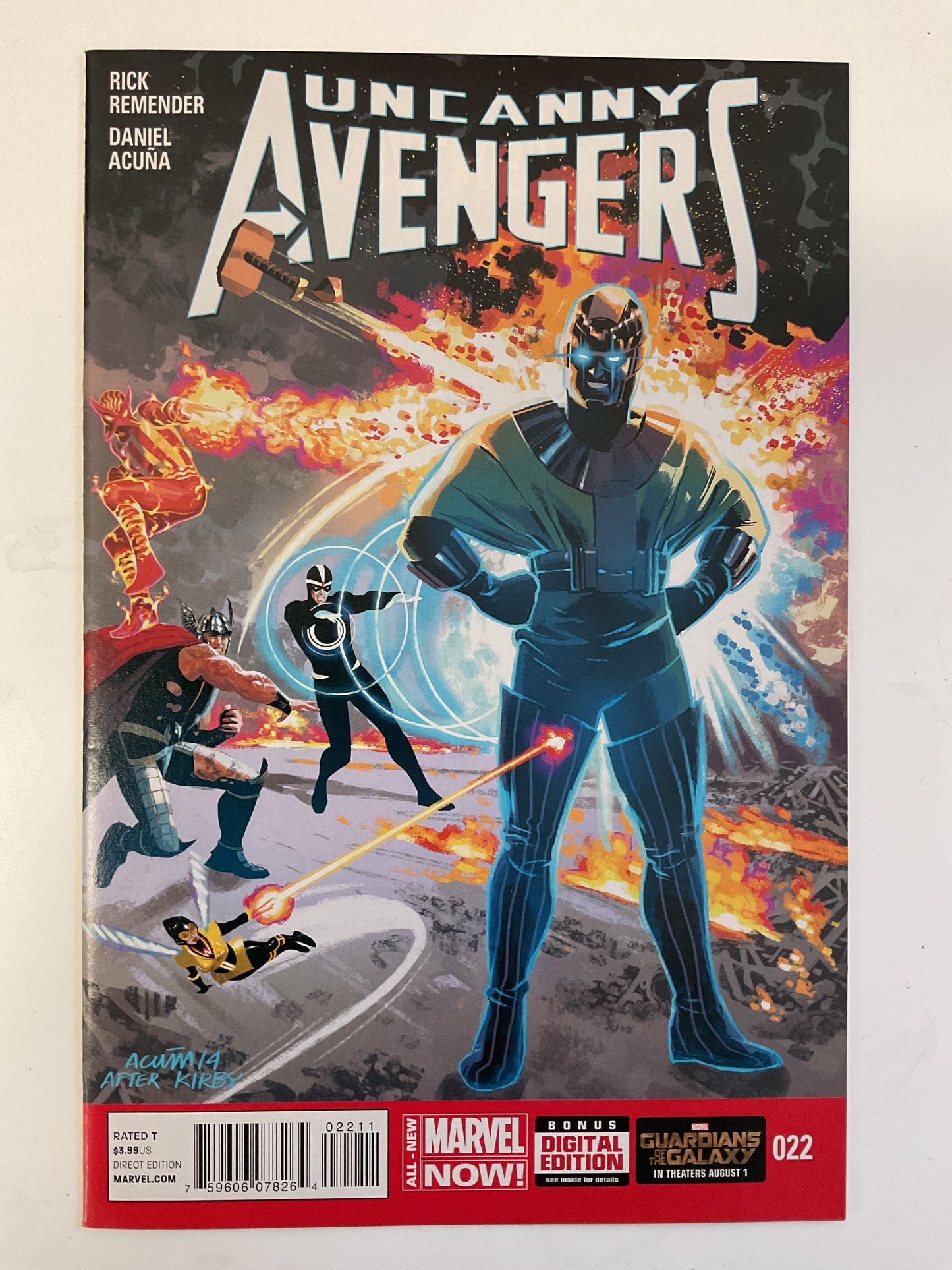 Uncanny Avengers #22 2014 Marvel Comics