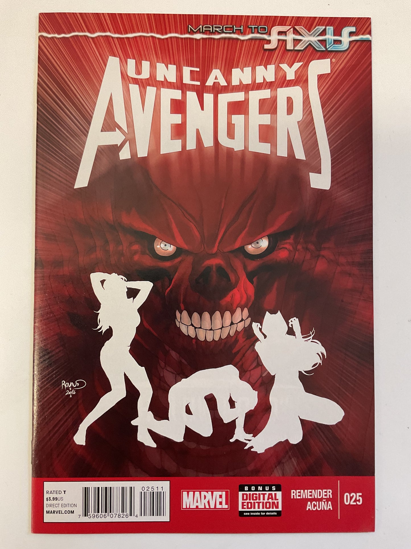 Uncanny Avengers #25 2014 Marvel Comics Axis