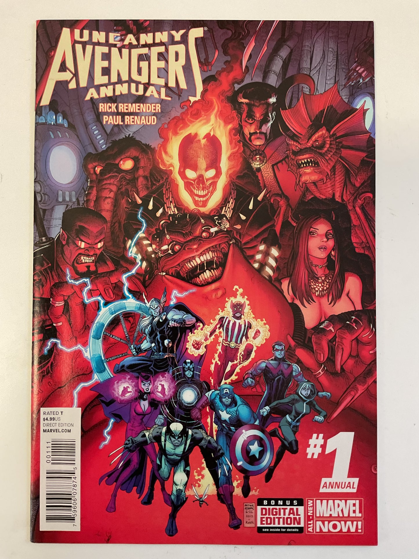 Uncanny Avengers Annual #1 2014 Marvel Comics