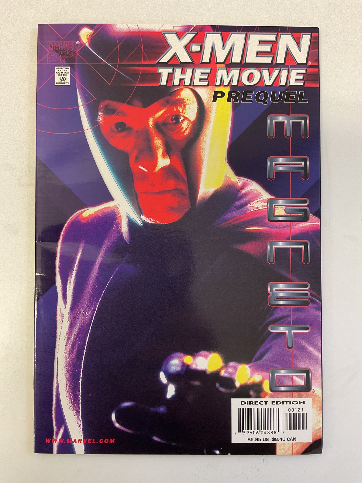 X-Men The Movie Prequel Magneto #1 2000 Marvel Comics Newstand Edition