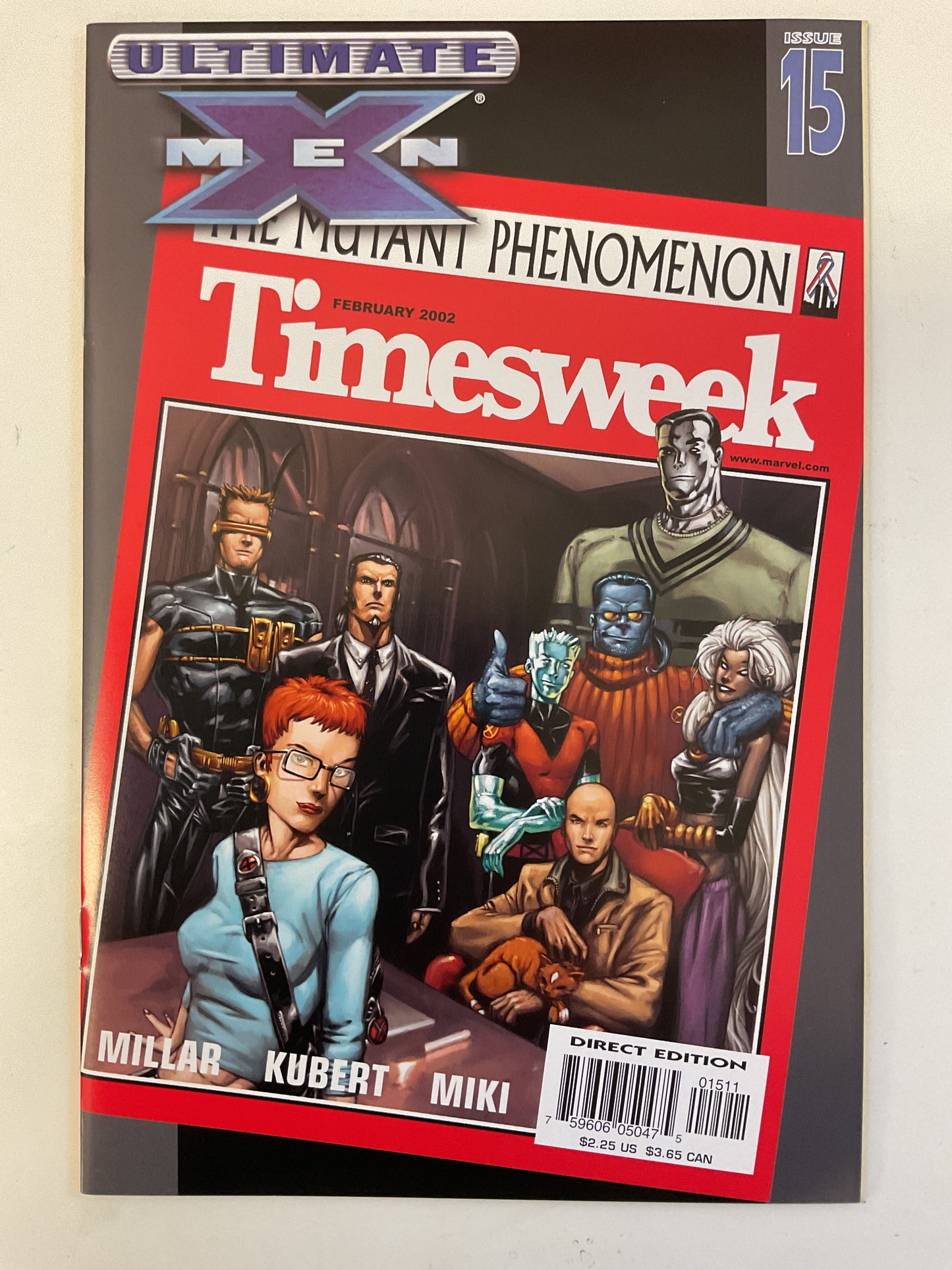 Ultimate X-Men #15 2002 Marvel Comics