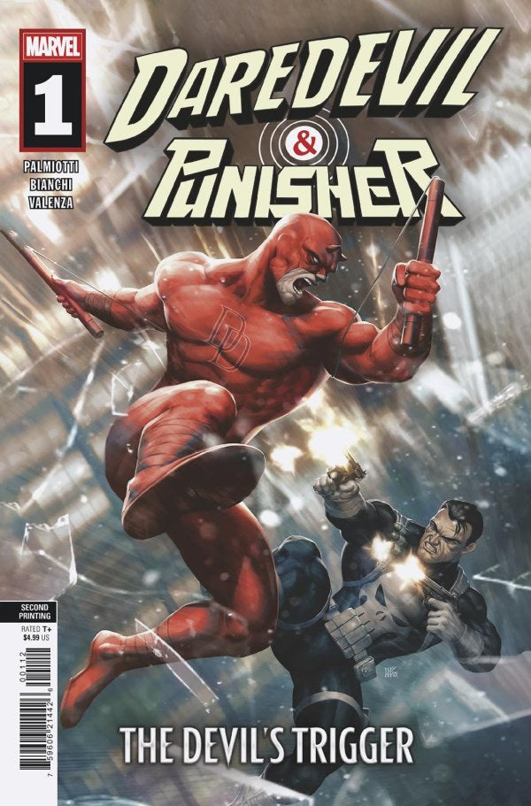 Daredevil Punisher Devil’s Trigger #1 2nd Print 2026 Marvel Comics