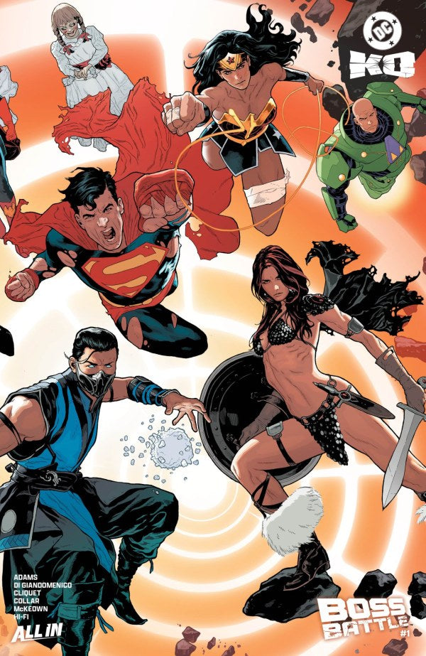 DC KO Boss Battle #1 2026 DC Comics