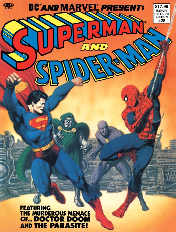 DC Marvel Superman Spider-Man Marvel Treasury #28 Facsimile Edition 2026 DC Comics