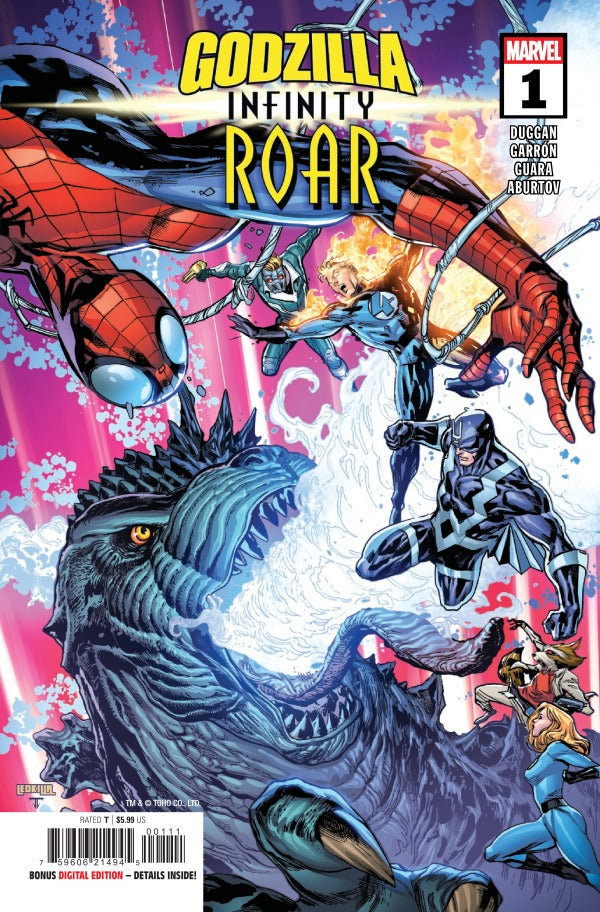 Godzilla Infinity Roar #1 2026 Marvel Comics