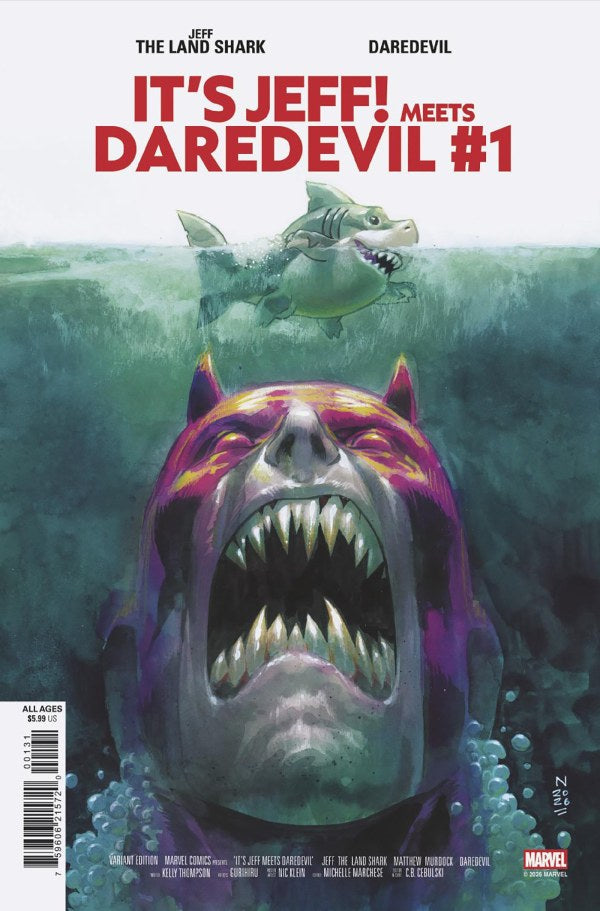 It’s Jeff Meets Daredevil #1 2026 Marvel Comics