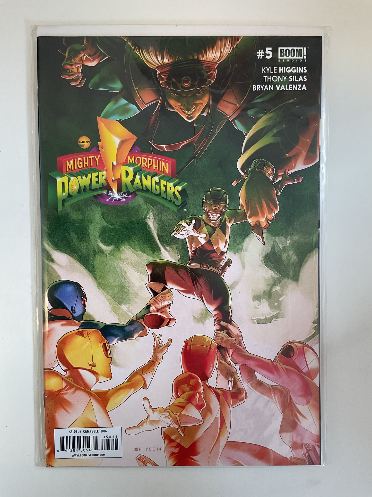 Mighty Morphin Power Rangers #5 2016 DC Comics