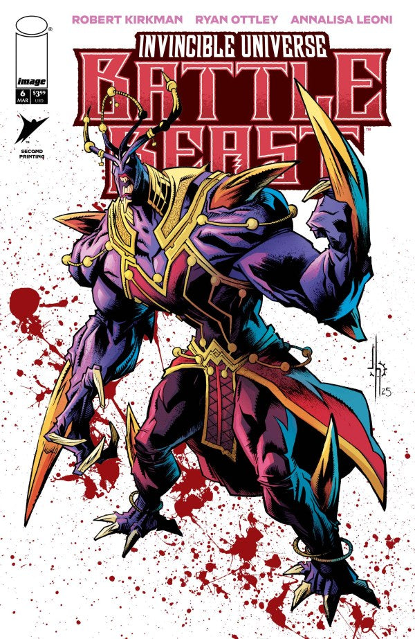 Invincible Universe Battle Beast #6 2nd Print 2026 Image Comics Skybound