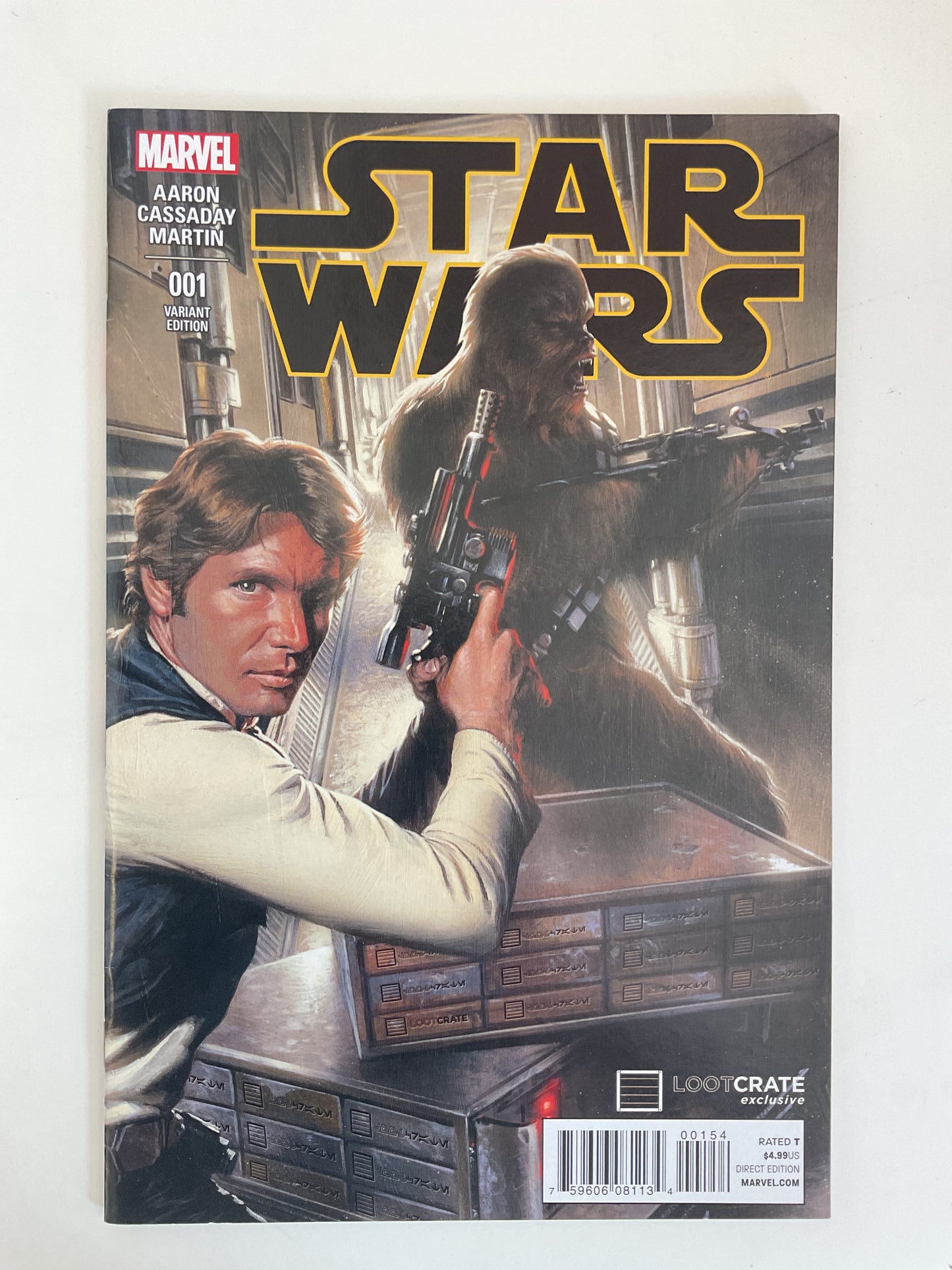 Star Wars #1 2015 Marvel Comics Lootcrate Variant