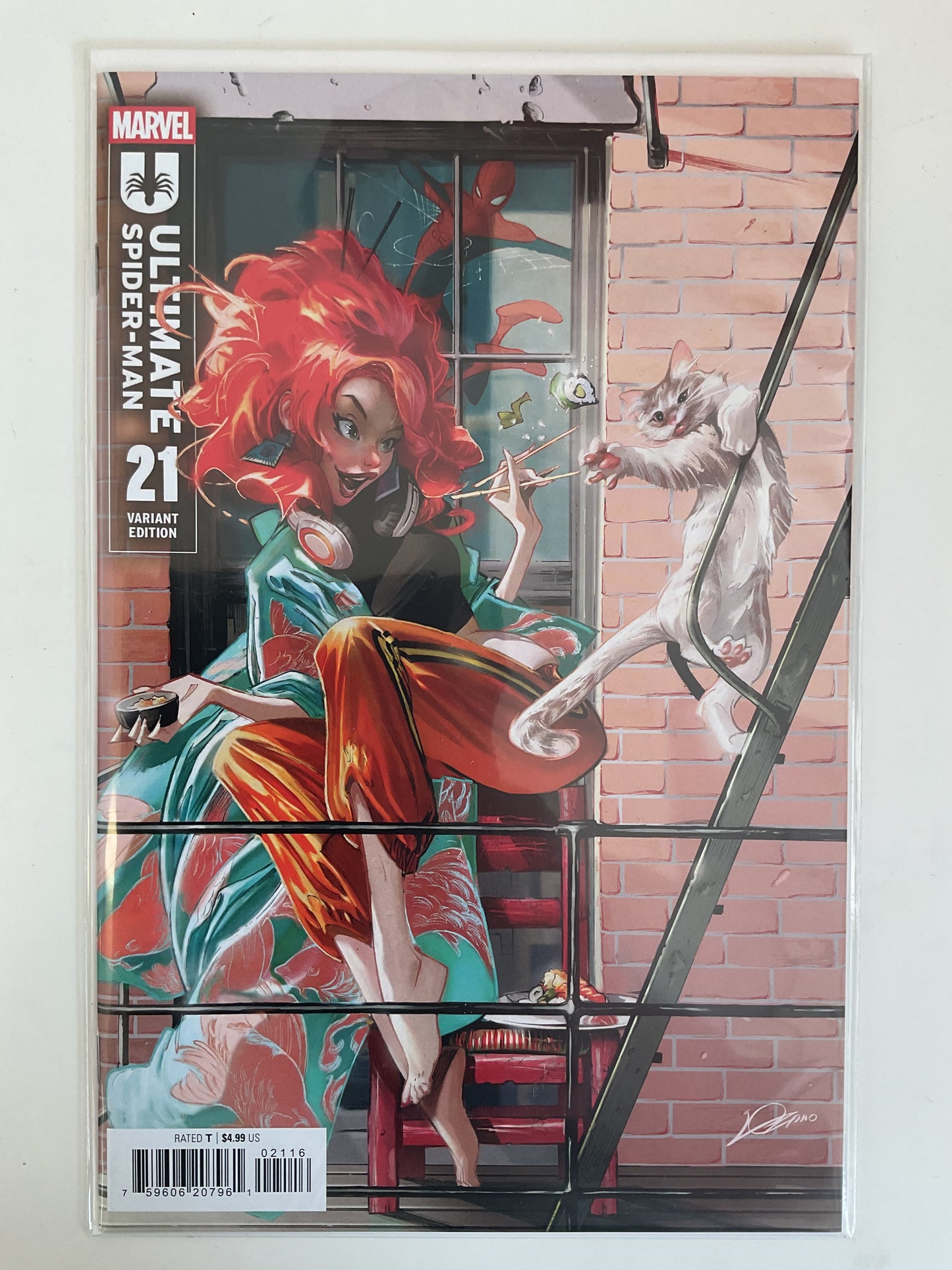 Ultimate Spider-Man #21 2025 Marvel Comics 1:25 Lozano Variant