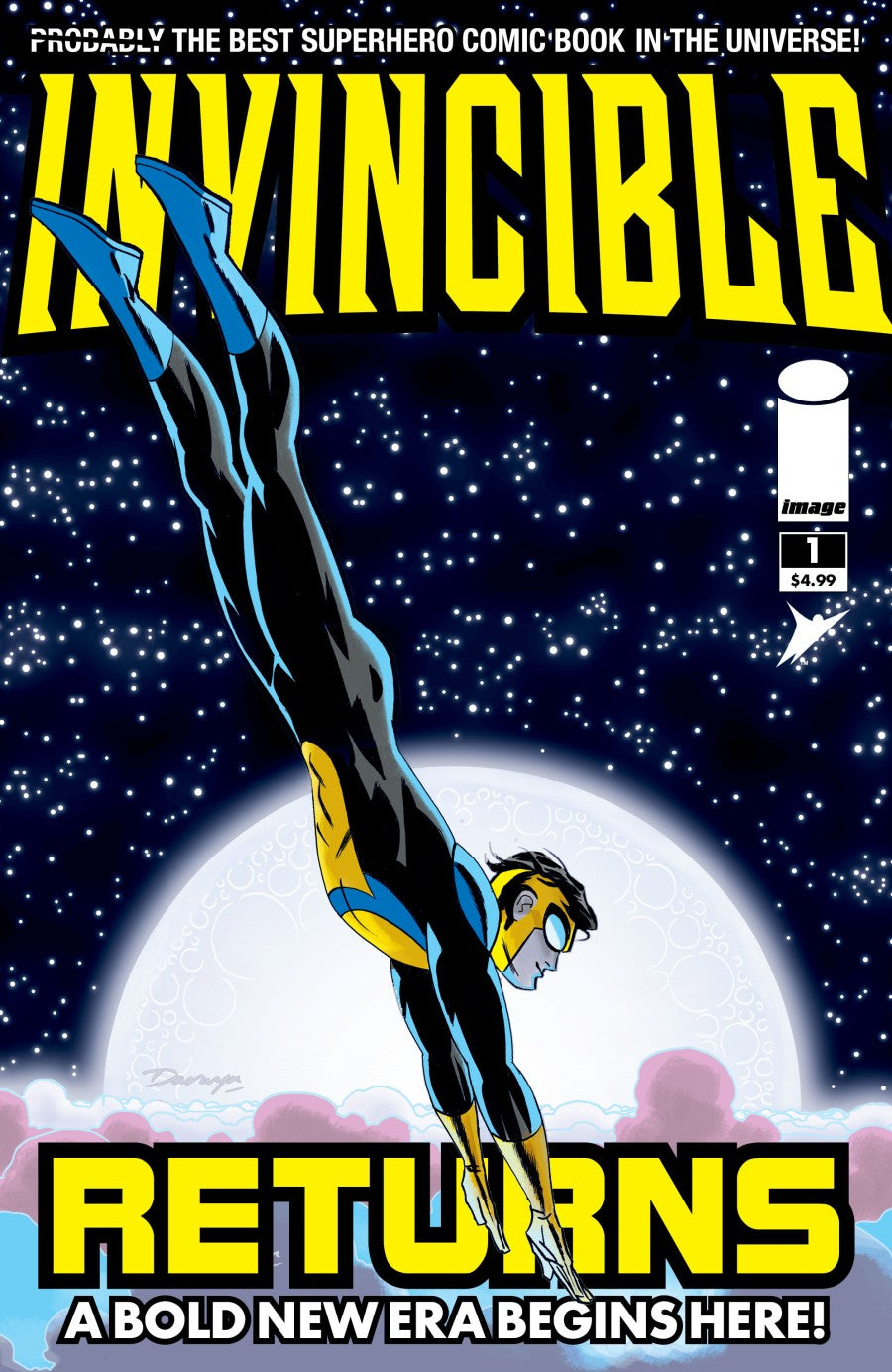 Invincible Returns #1 Facsimile Edition 2026 Image Comics Skybound
