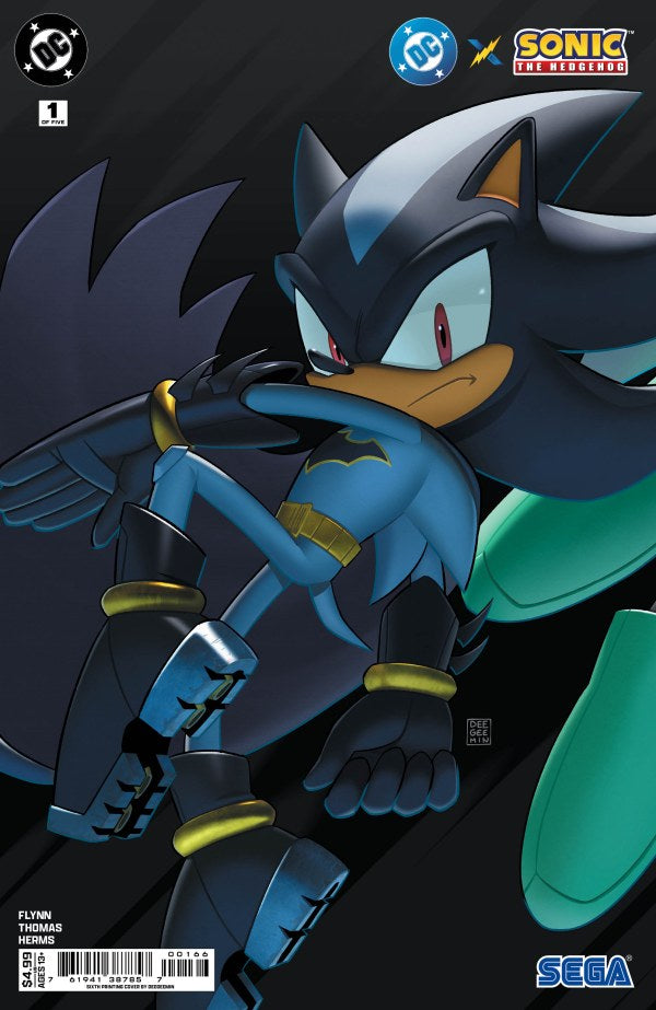 DC X Sonic The Hedgehog #1 6th Print 2026 DC Comics