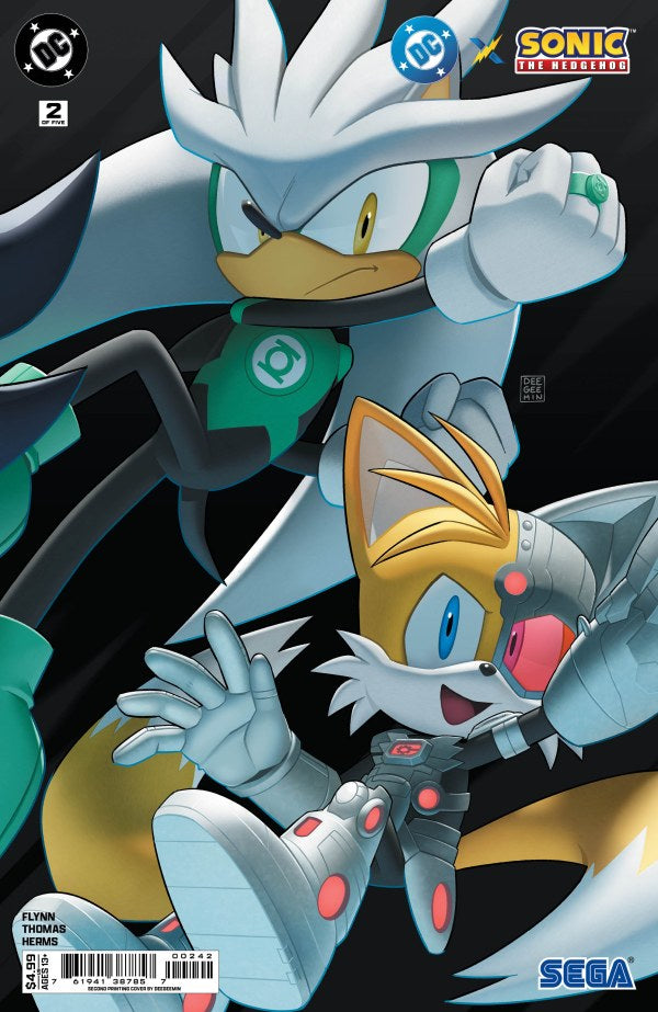 DC X Sonic The Hedgehog #2 2nd Print 2026 DC Comics
