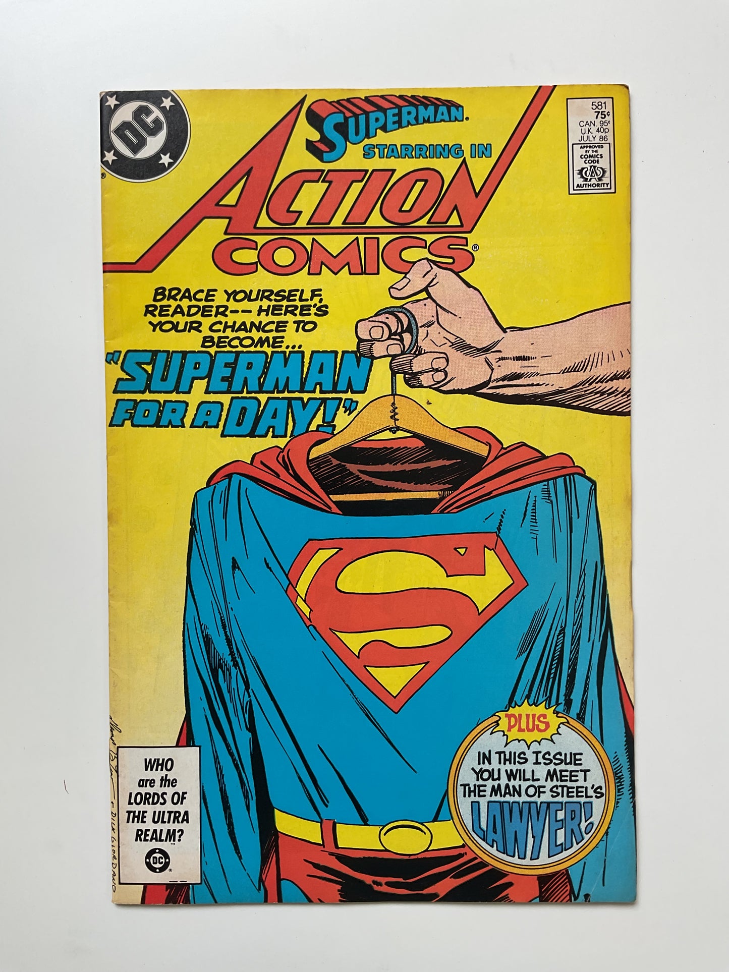 Action Comics #581 1986 DC Comics