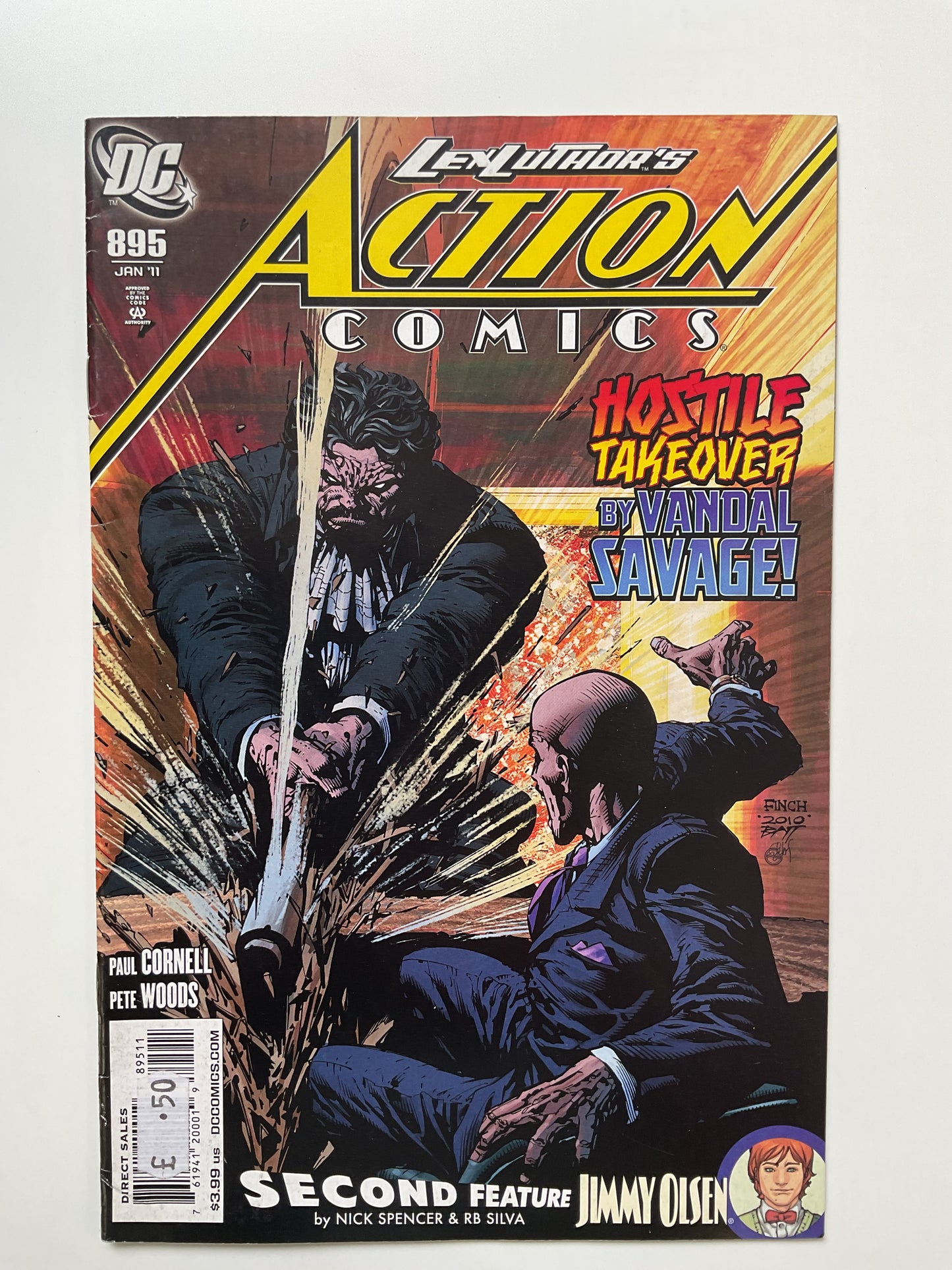 Action Comics #895 2011 DC Comics