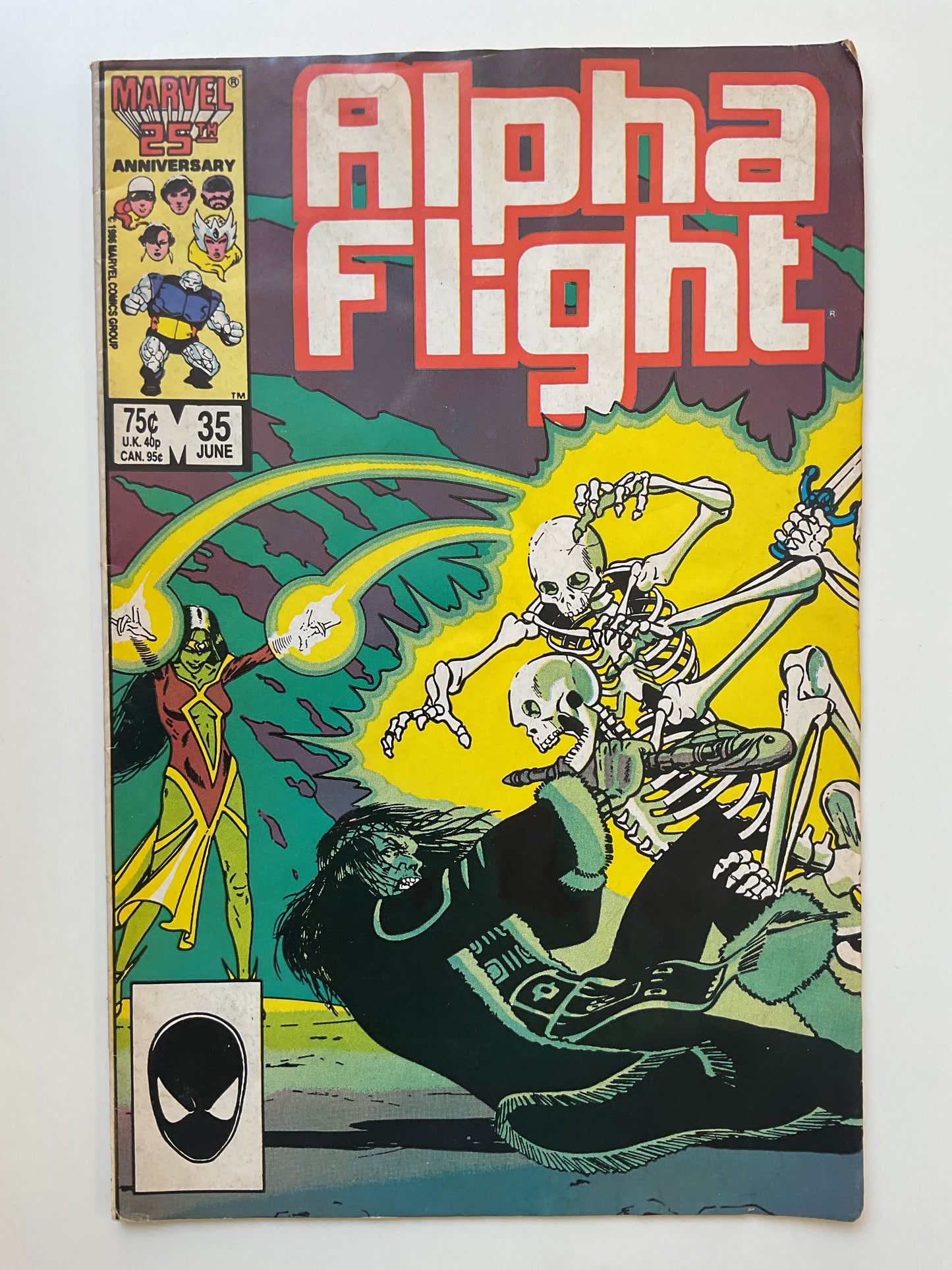 Alpha Flight #35 1986 Marvel Comics