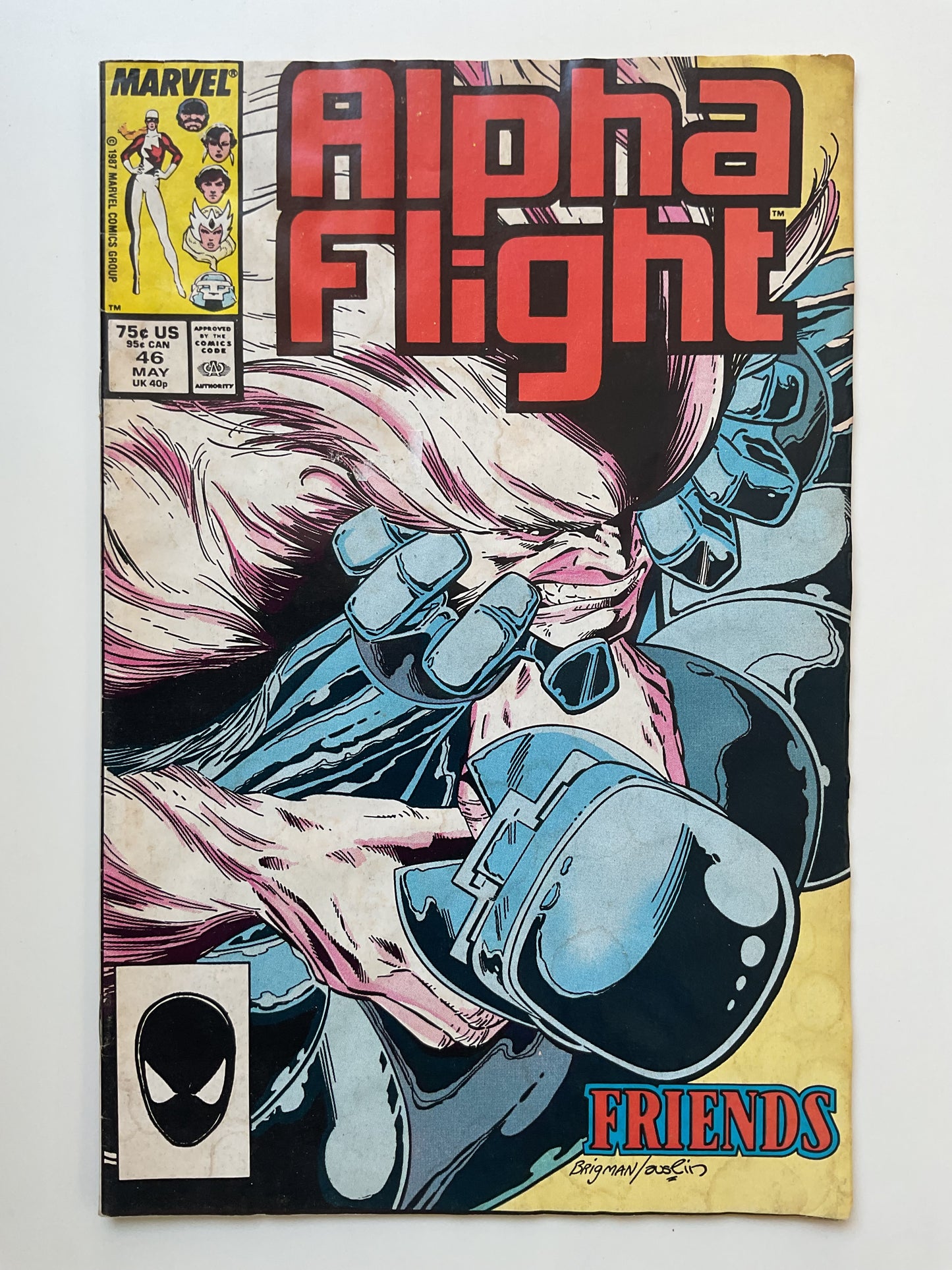Alpha Flight #46 1987 Marvel Comics
