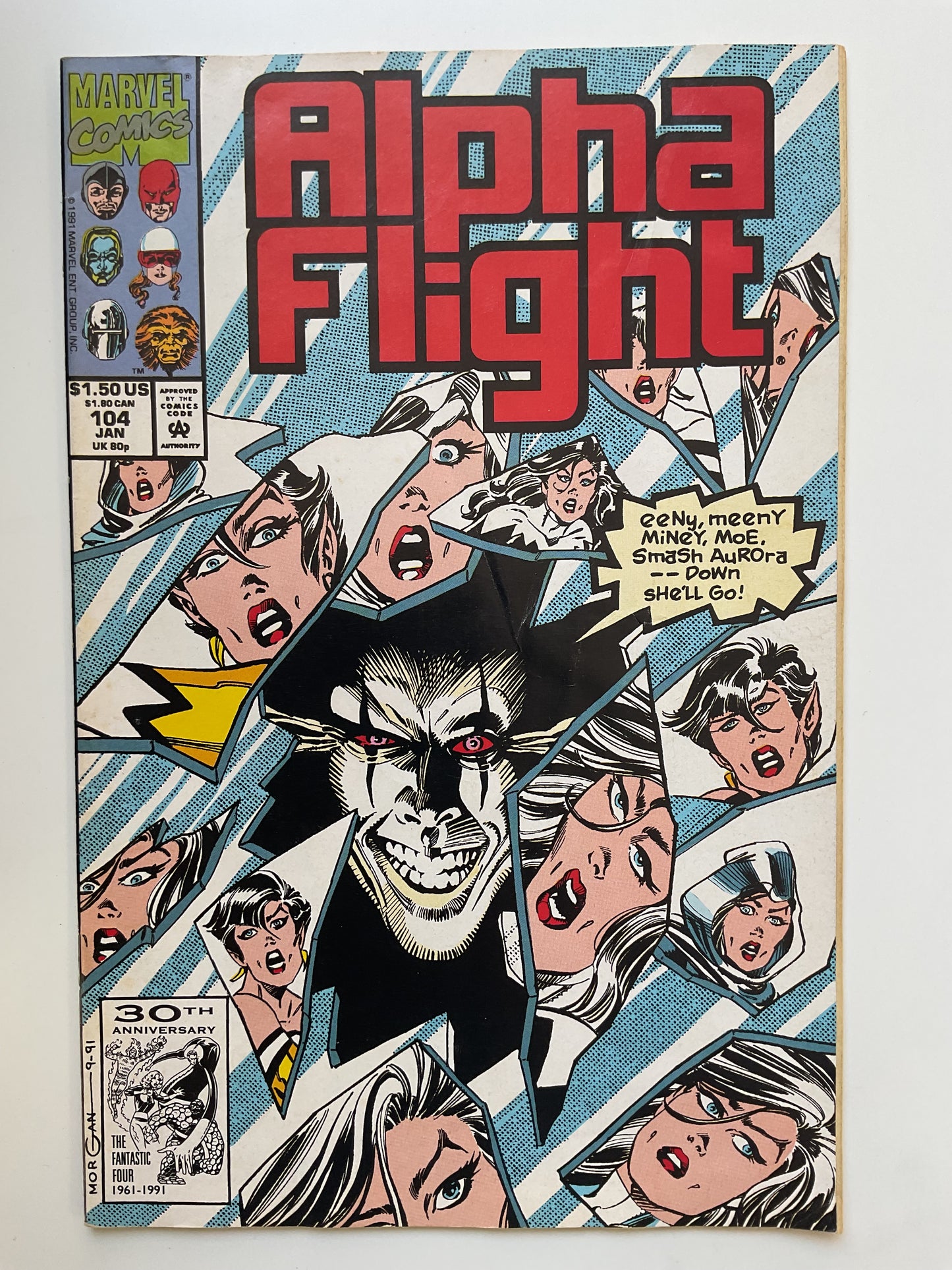 Alpha Flight #104 1991 Marvel Comics