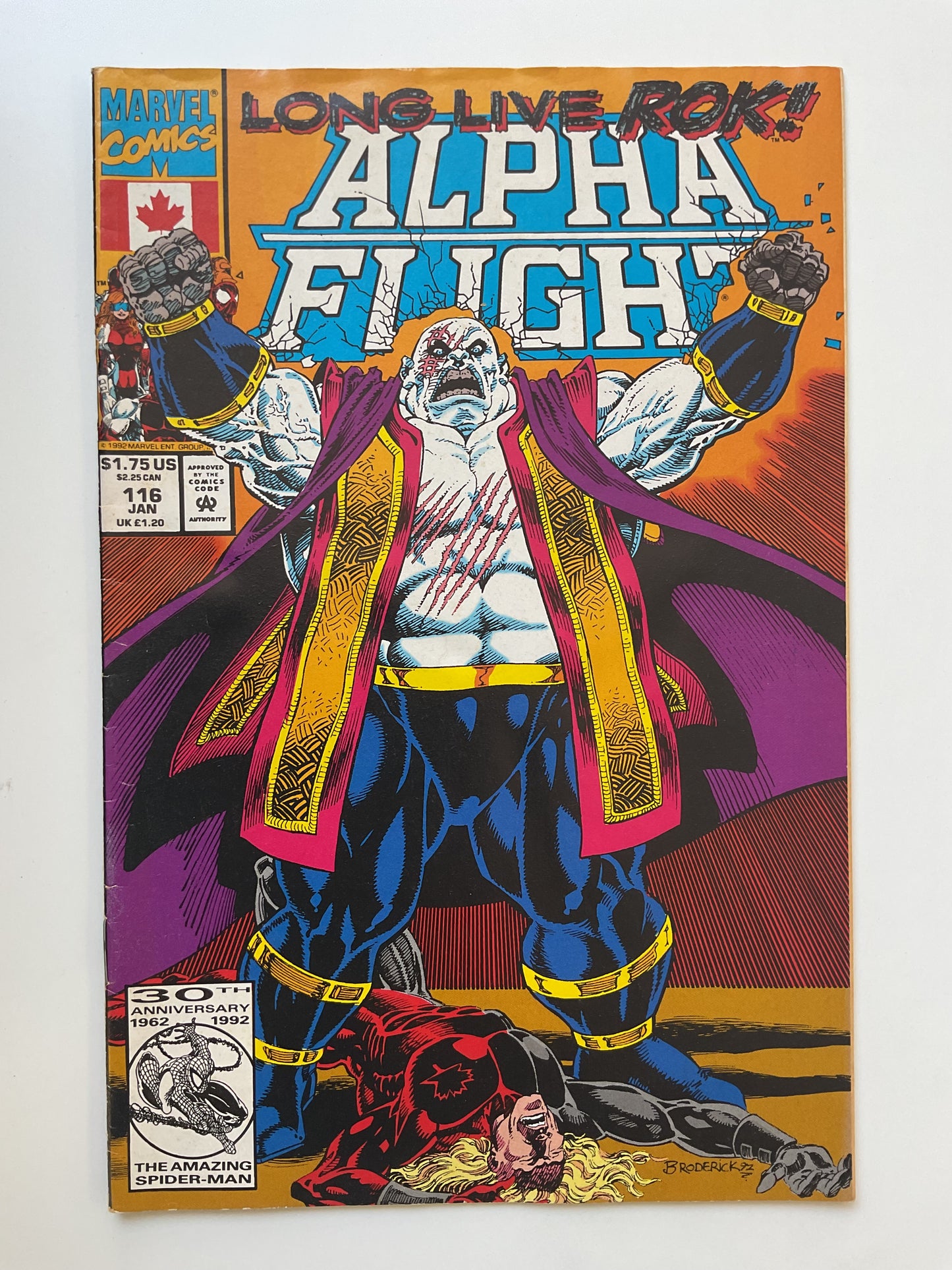 Alpha Flight #116 1992 Marvel Comics