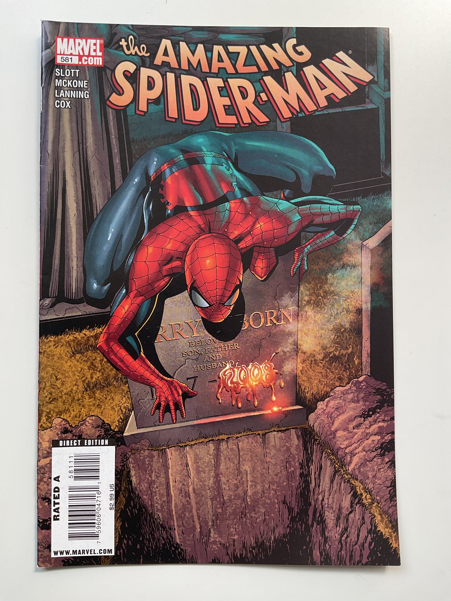 Amazing Spider-Man #581 2009 Marvel Comics
