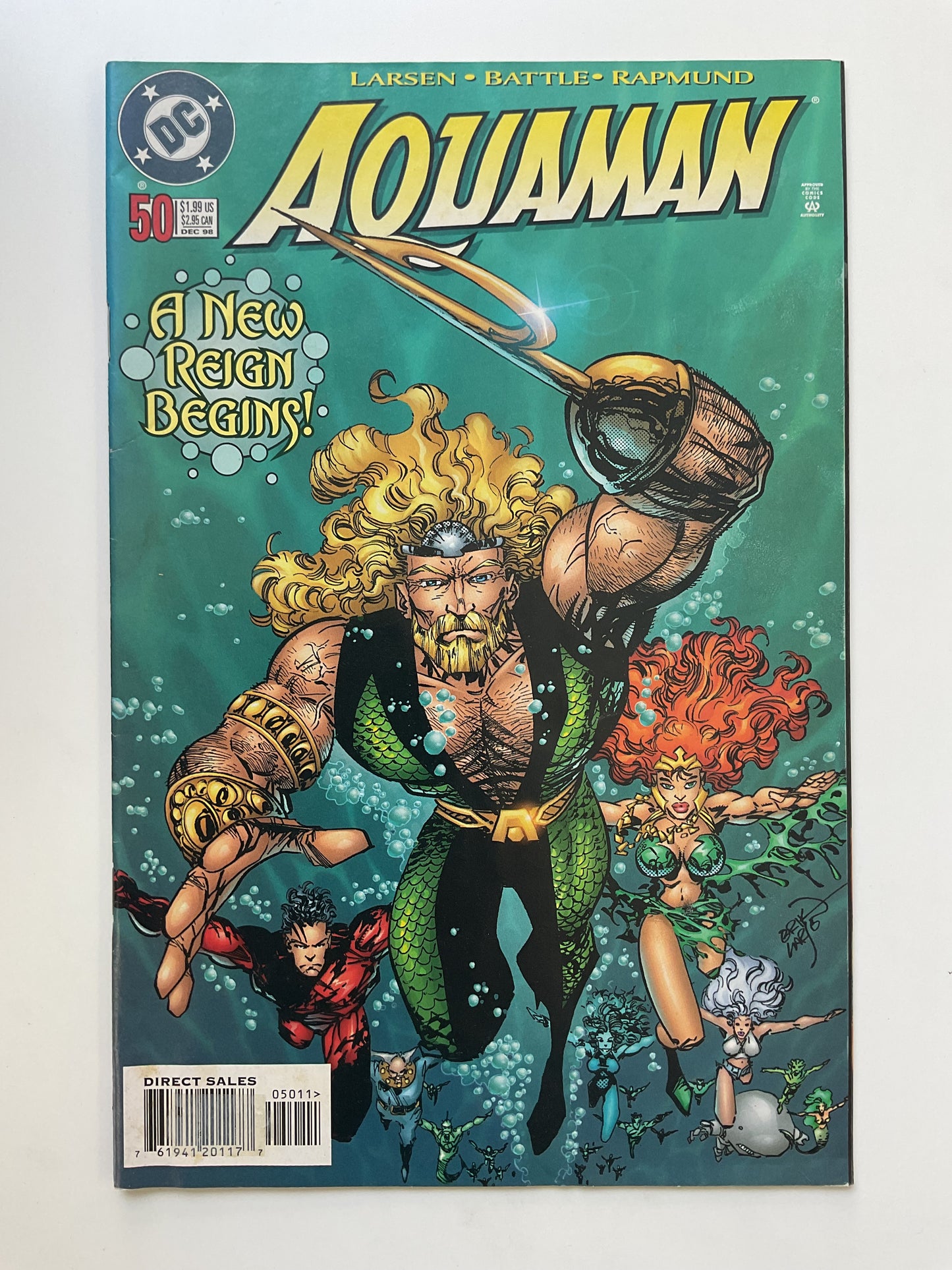 Aquaman #50 1998 DC Comics