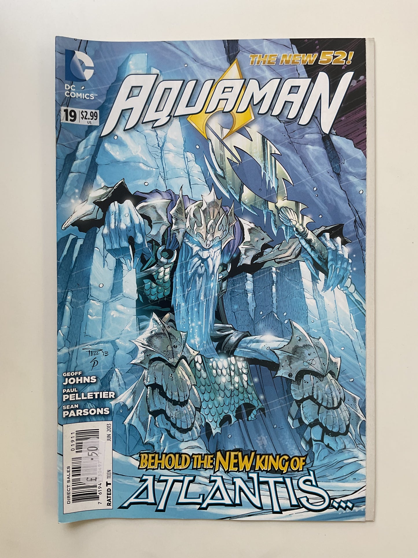 Aquaman #19 2013 DC Comics