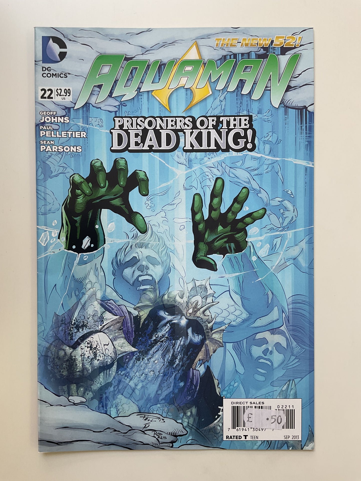 Aquaman #22 2013 DC Comics
