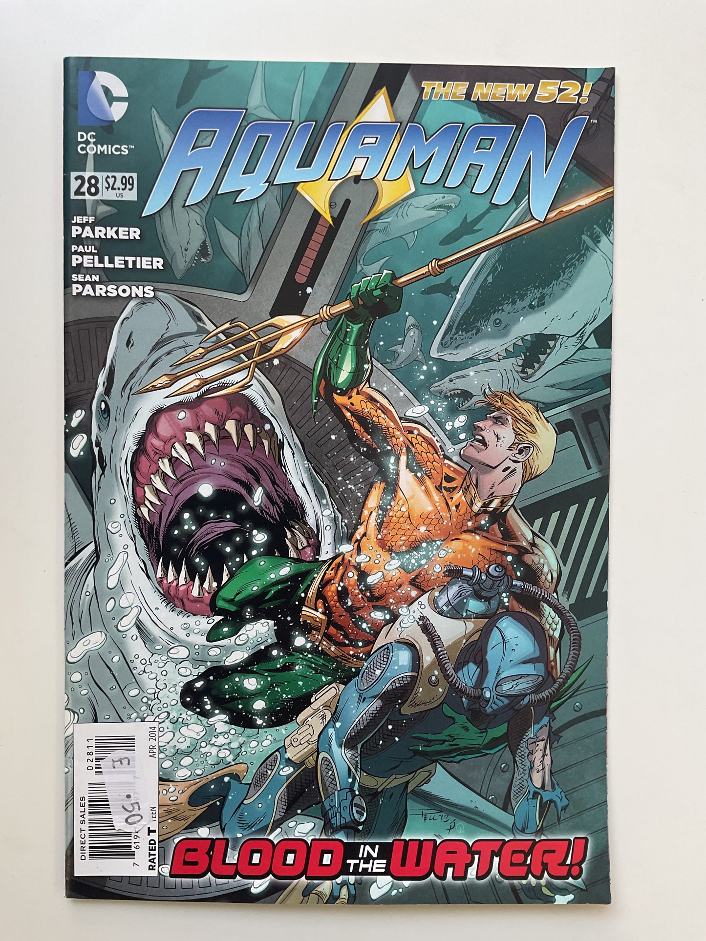Aquaman #28 2014 DC Comics