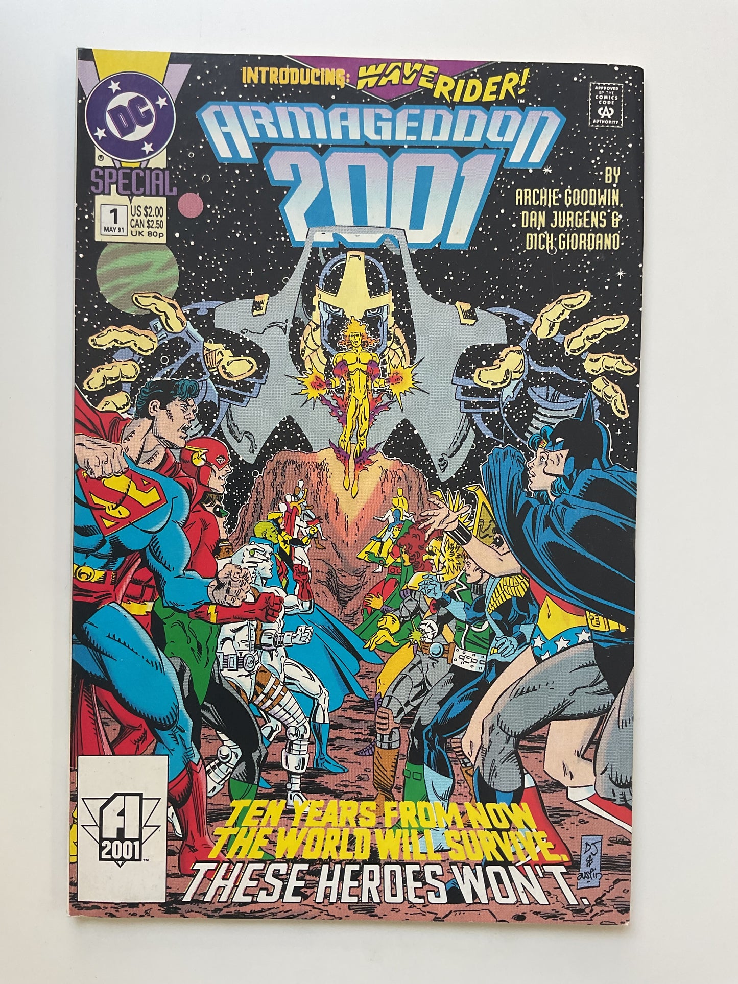 Armageddon 2001 #1 1991 DC Comics