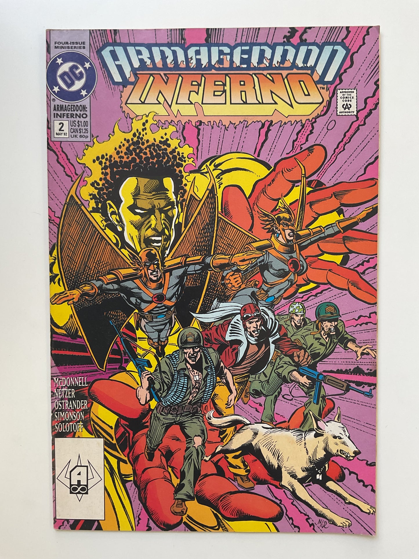 Armageddon Inferno #2 1992 DC Comics