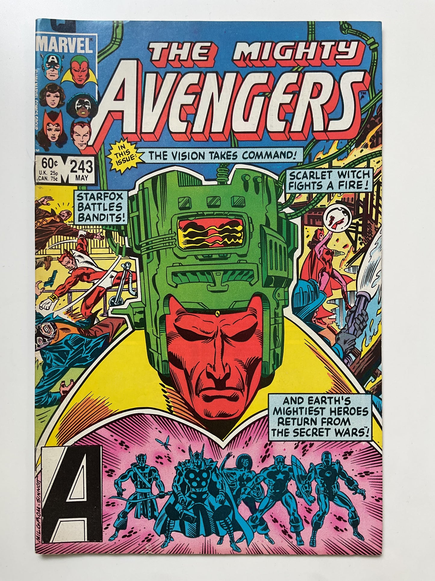 Avengers #243 1984 Marvel Comics