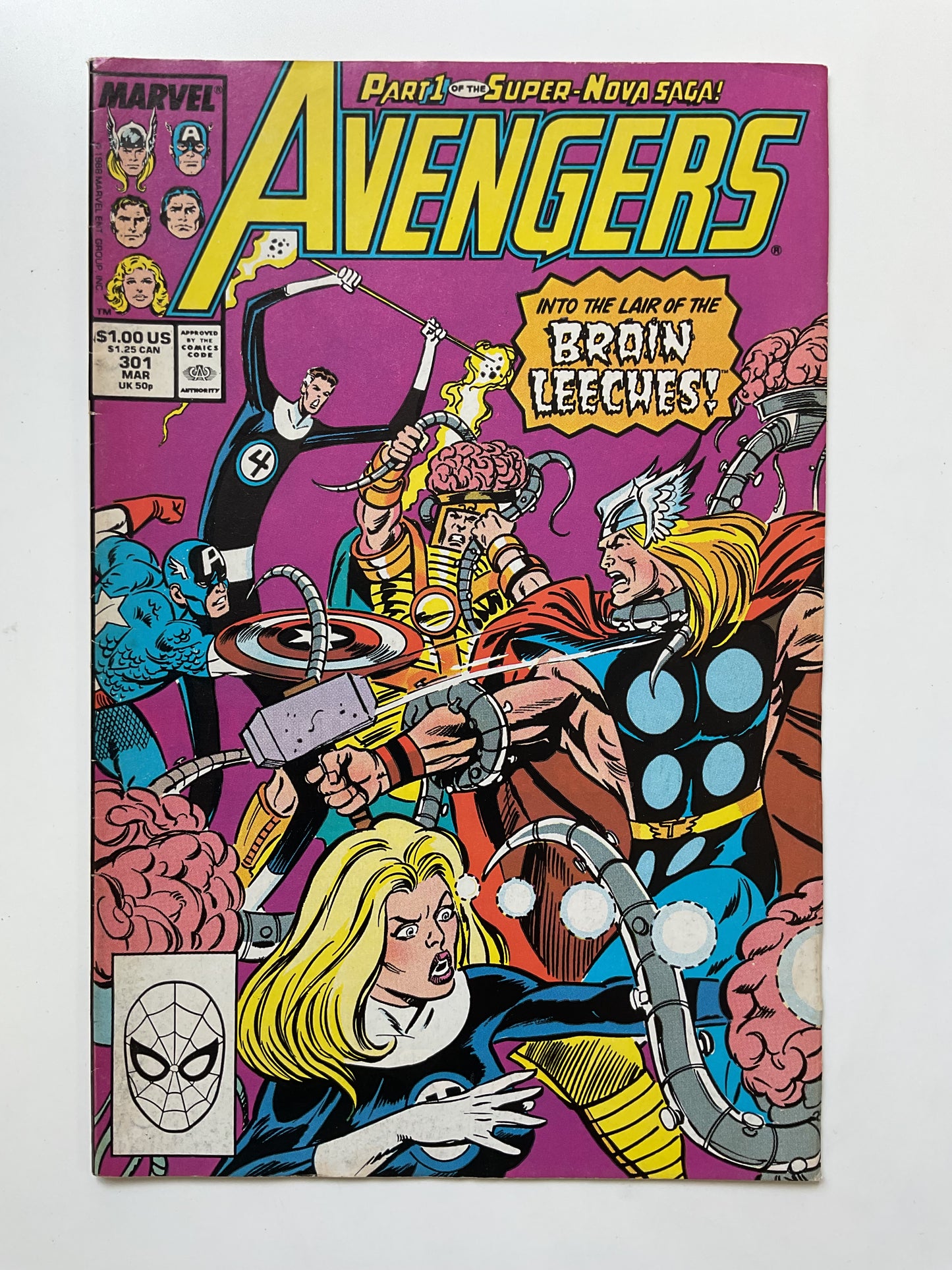 Avengers #301 1988 Marvel Comics