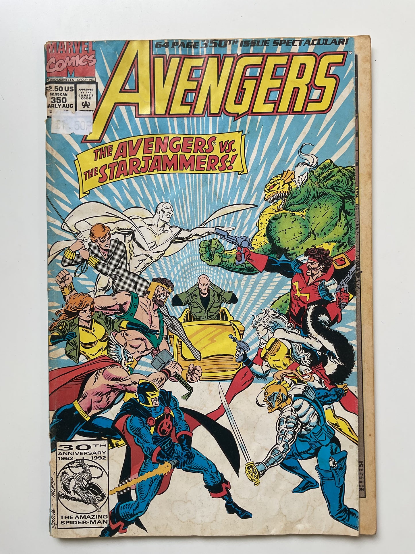 Avengers #350 1992 Marvel Comics