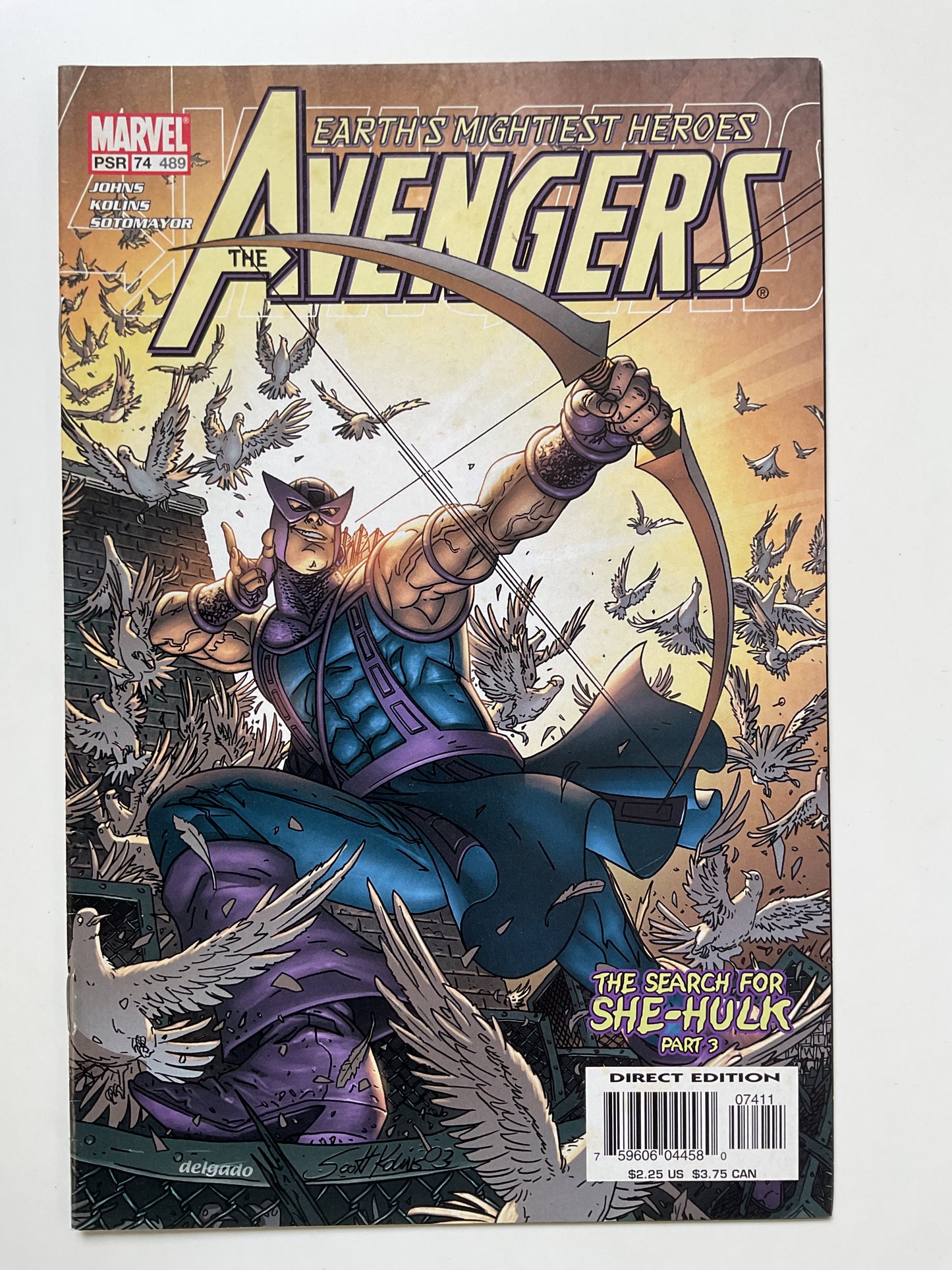 Avengers #74 2004 Marvel Comics