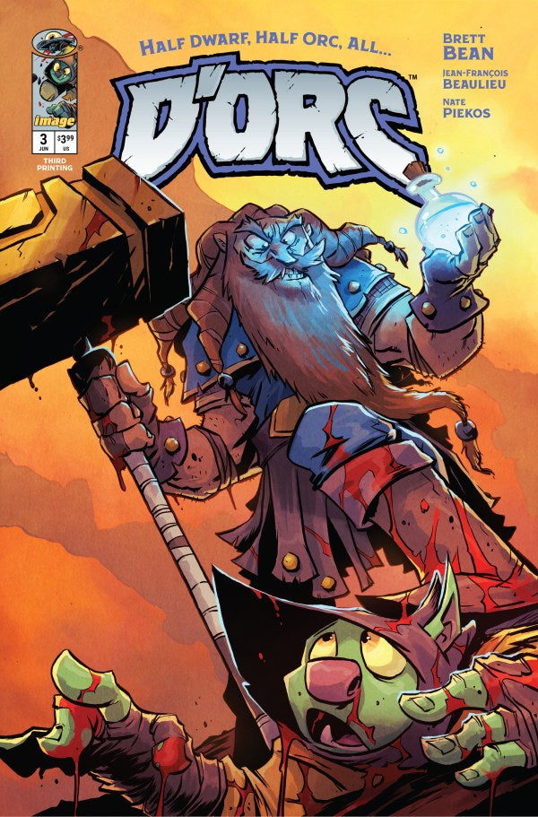 D’orc #3 3rd Print 2026 Image Comics