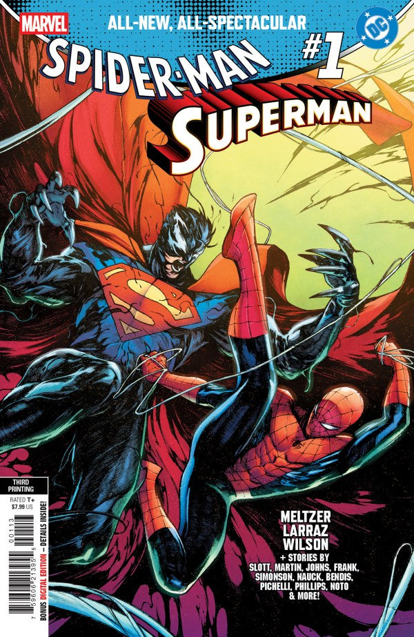 Marvel/DC Spider-Man Superman #1 3rd Print 2026 Marvel Comics