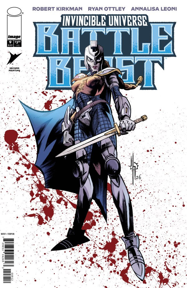 Invincible Universe Battle Beast #9 2nd Print 2026 Image Comics Skybound
