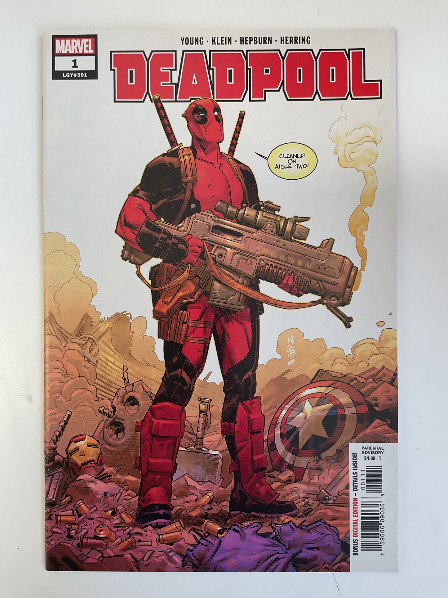 Deadpool #1 2018 Marvel Comics
