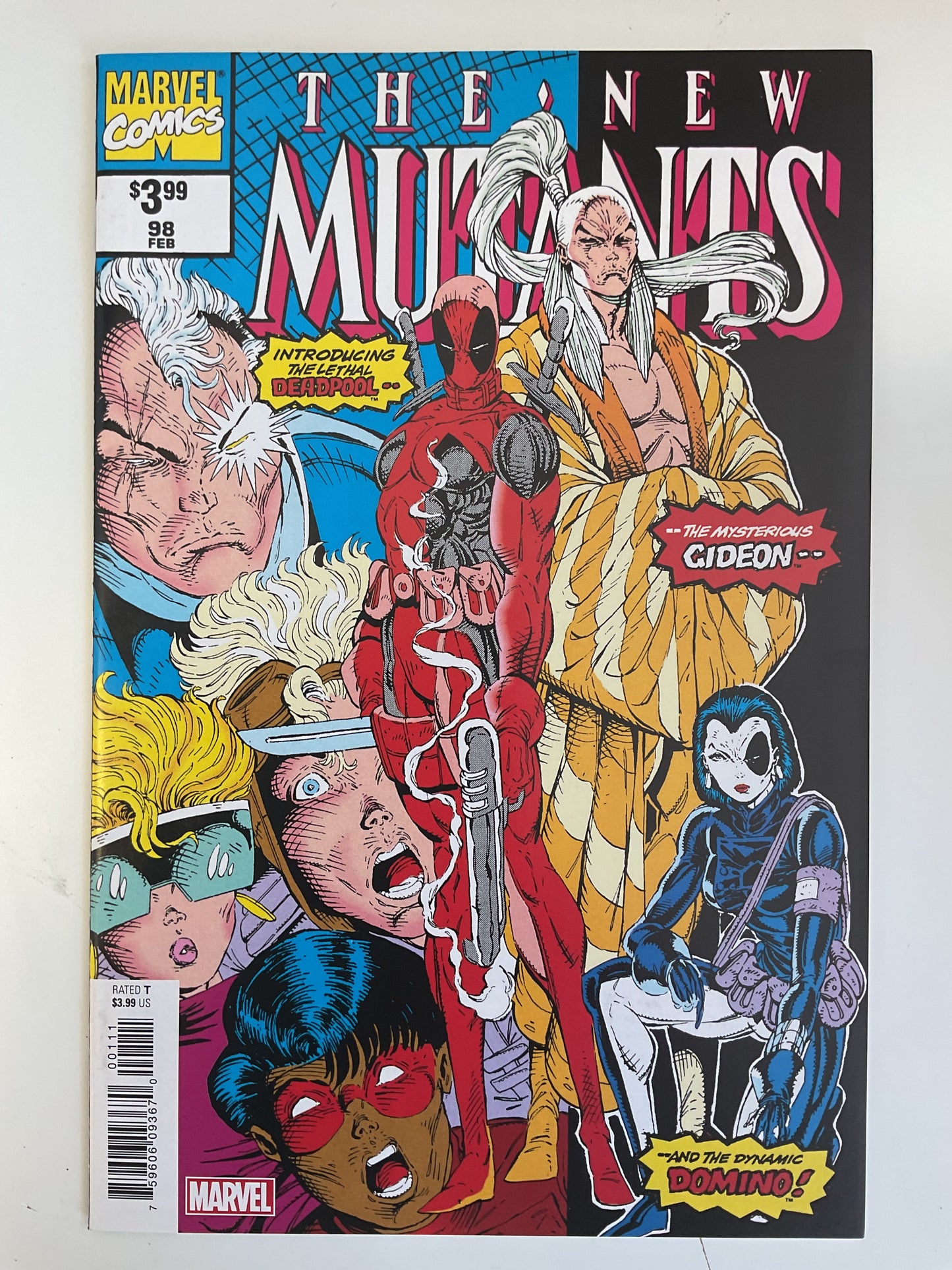New Mutants #98 Facsimile Edition 2019 Marvel Comics 1st Appearance Of Deadpool