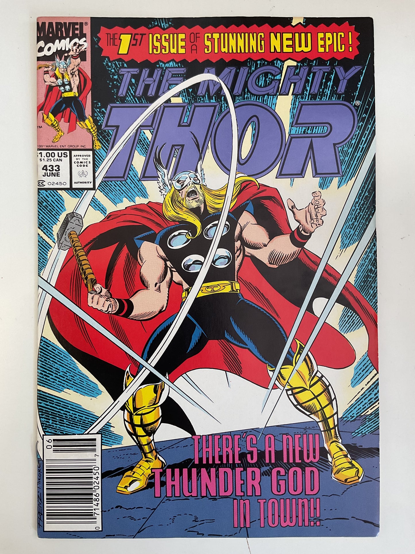 Thor #433 1991 Marvel Comics
