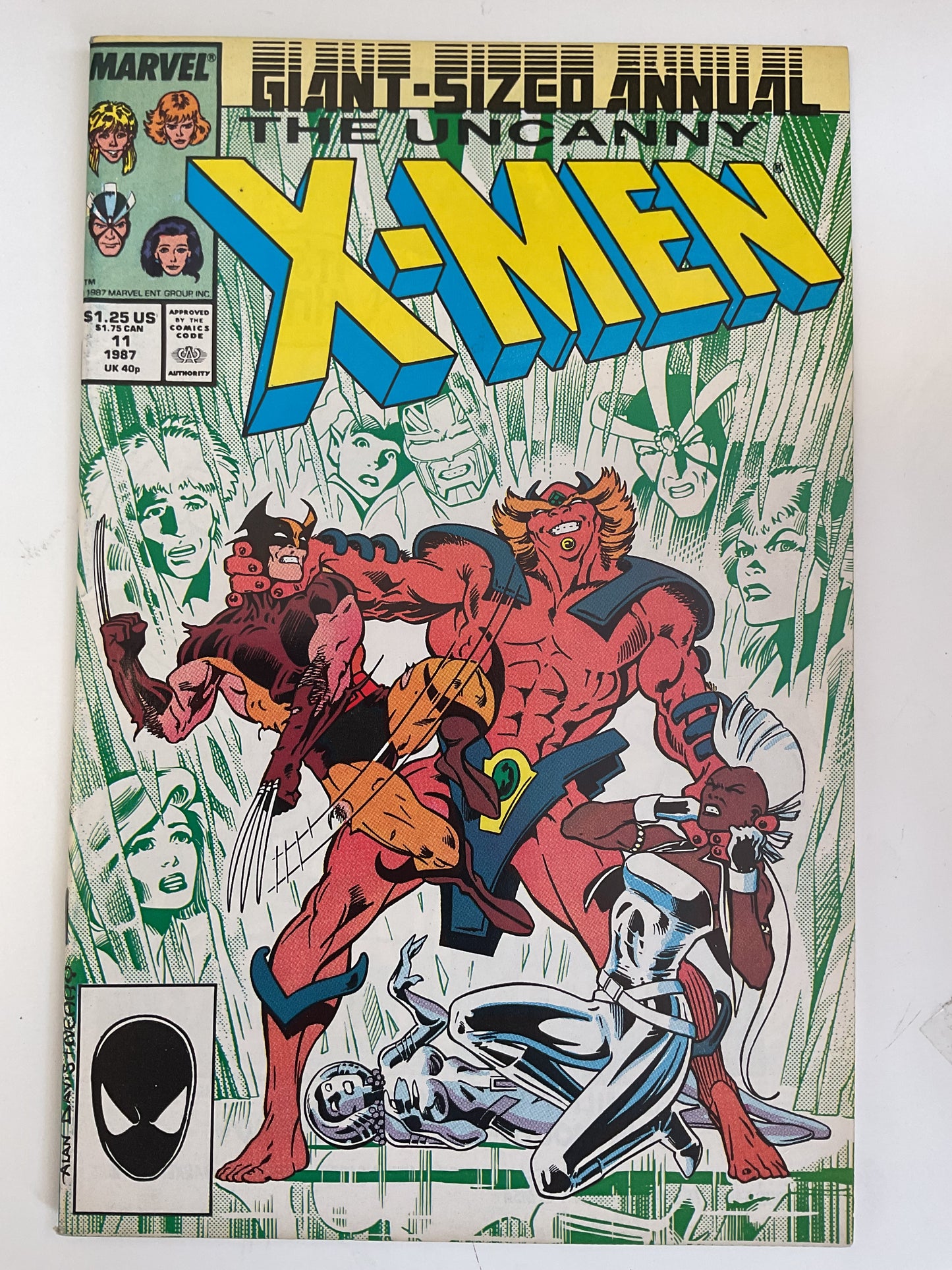 Uncanny X-Men Annual #11 21987 Marvel Comics