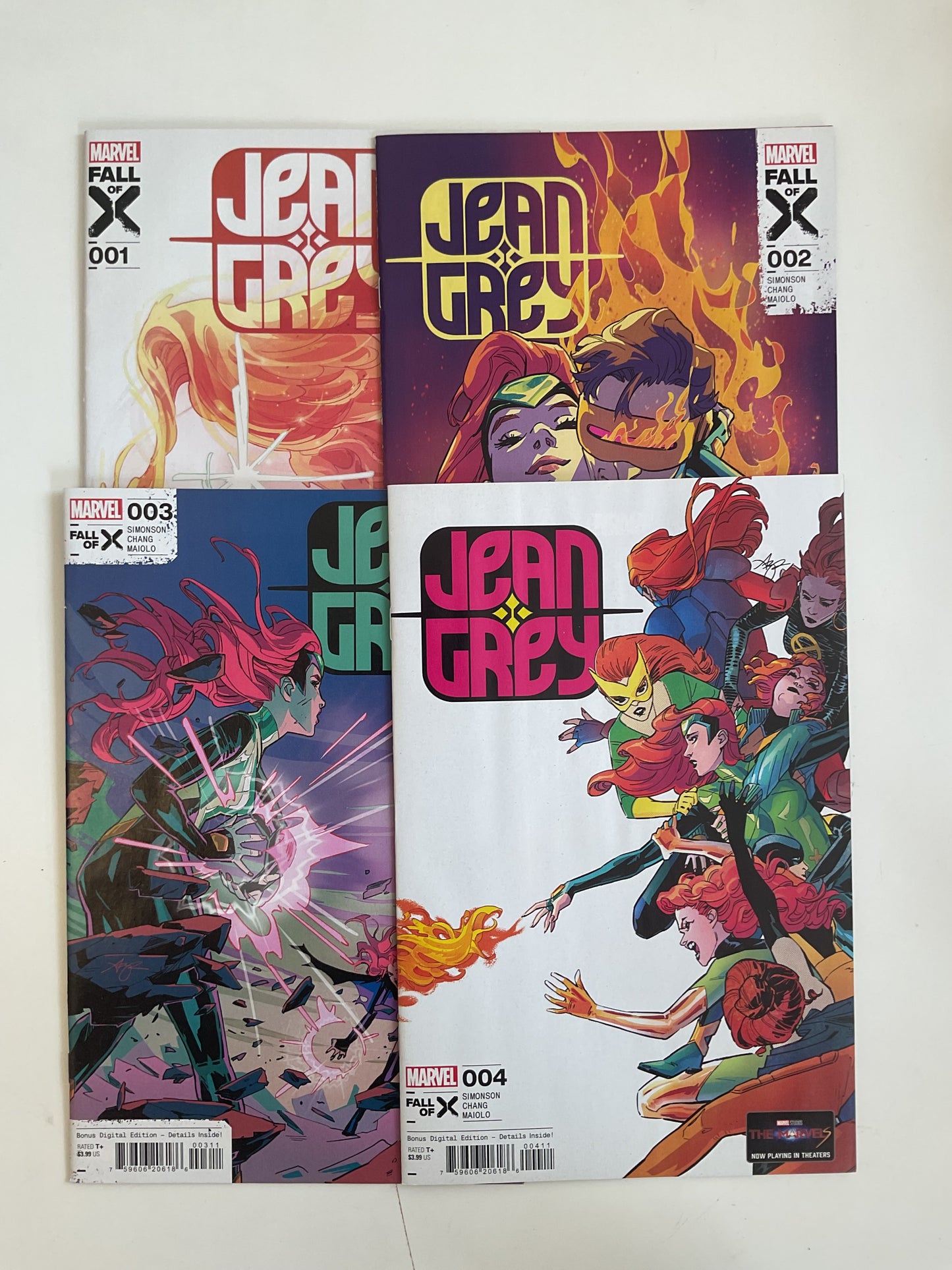 Jean Grey #1-4 2023 Marvel Comics Complete Series