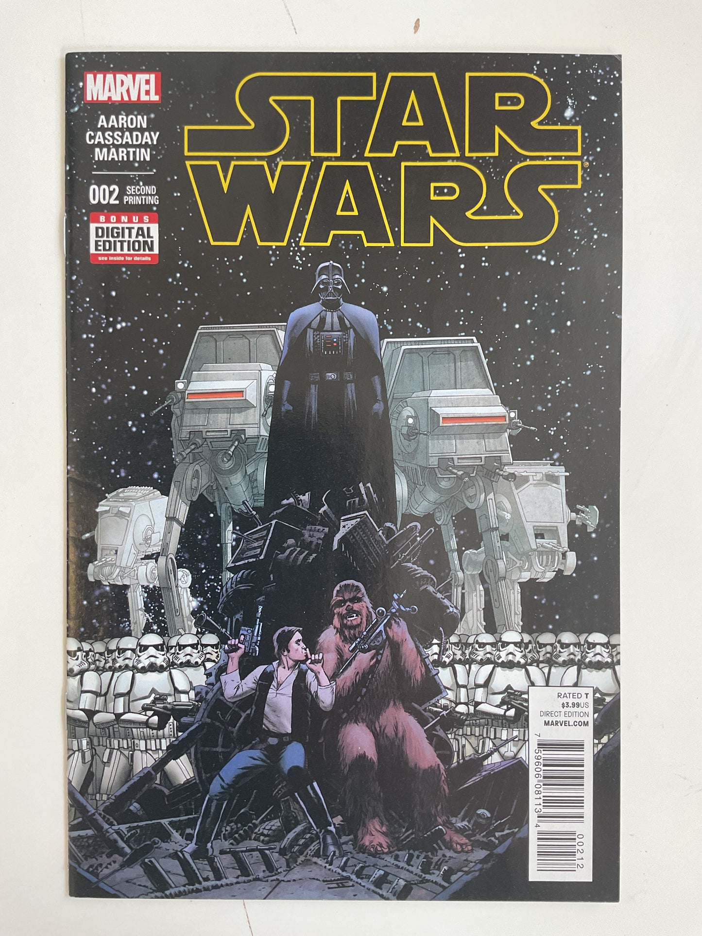 Star Wars #2 2nd Print 2015 Marvel Comics